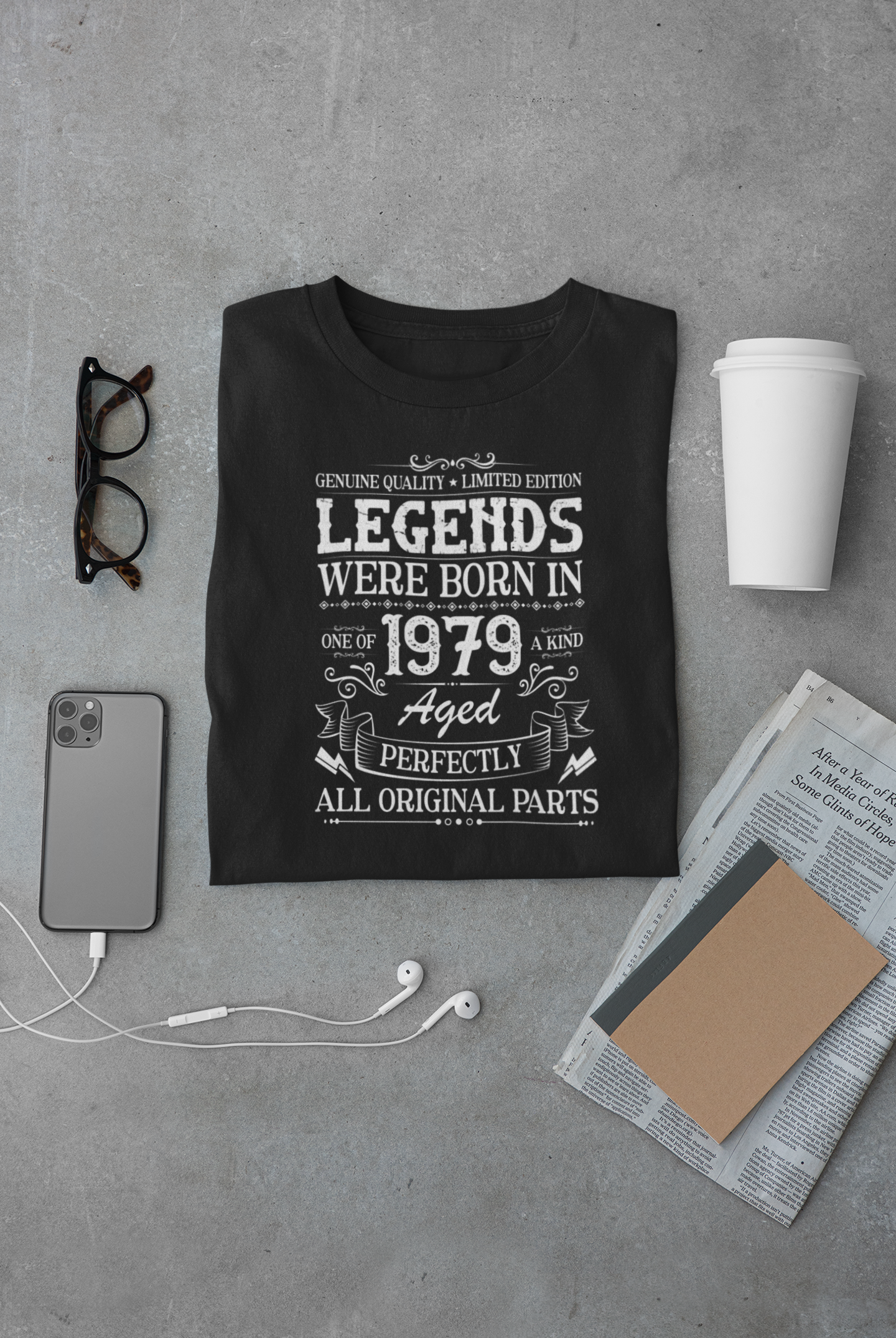 Legends were Born in 1979, Aged Perfectly Limited Edition Regular T-shirt