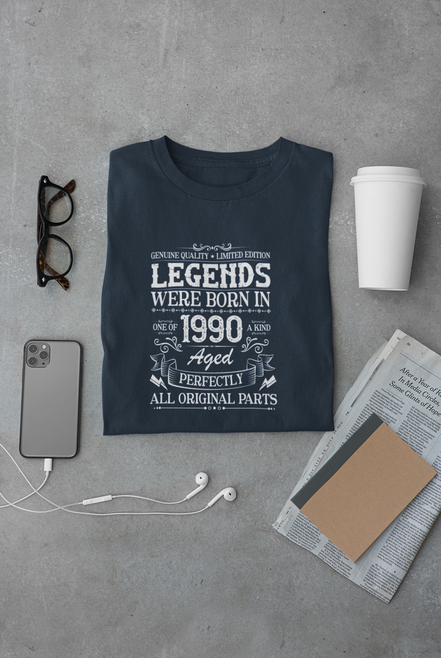 Legends were Born in 1990, Aged Perfectly Limited Edition Regular T-shirt