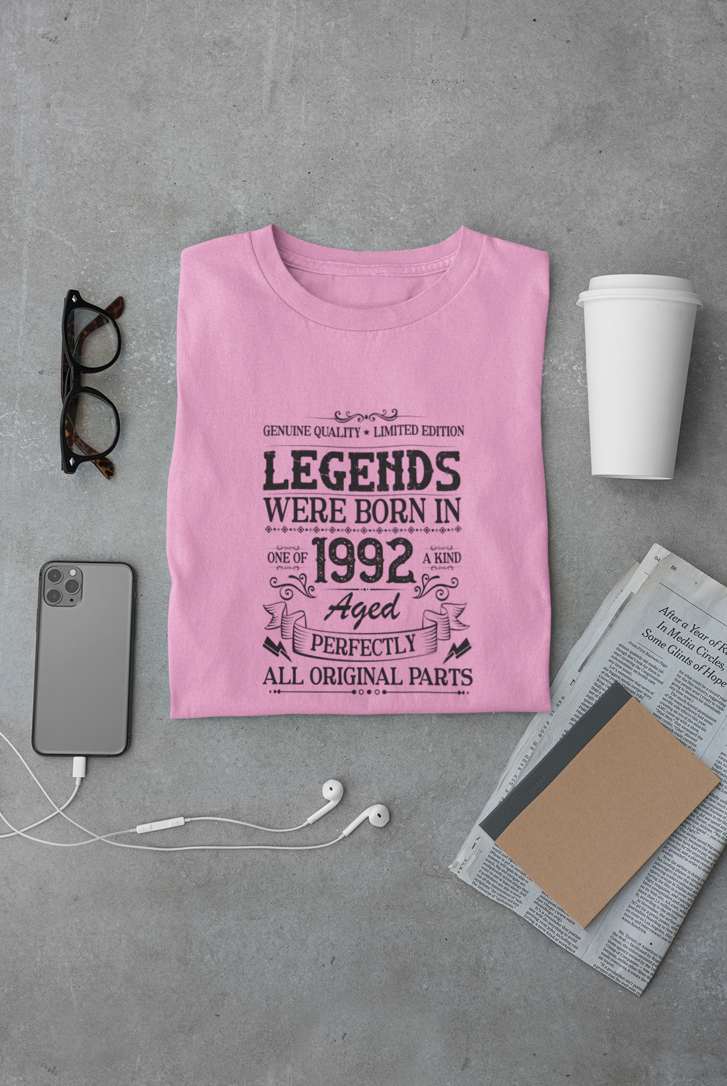 Legends were Born in 1992, Aged Perfectly Limited Edition Regular T-shirt