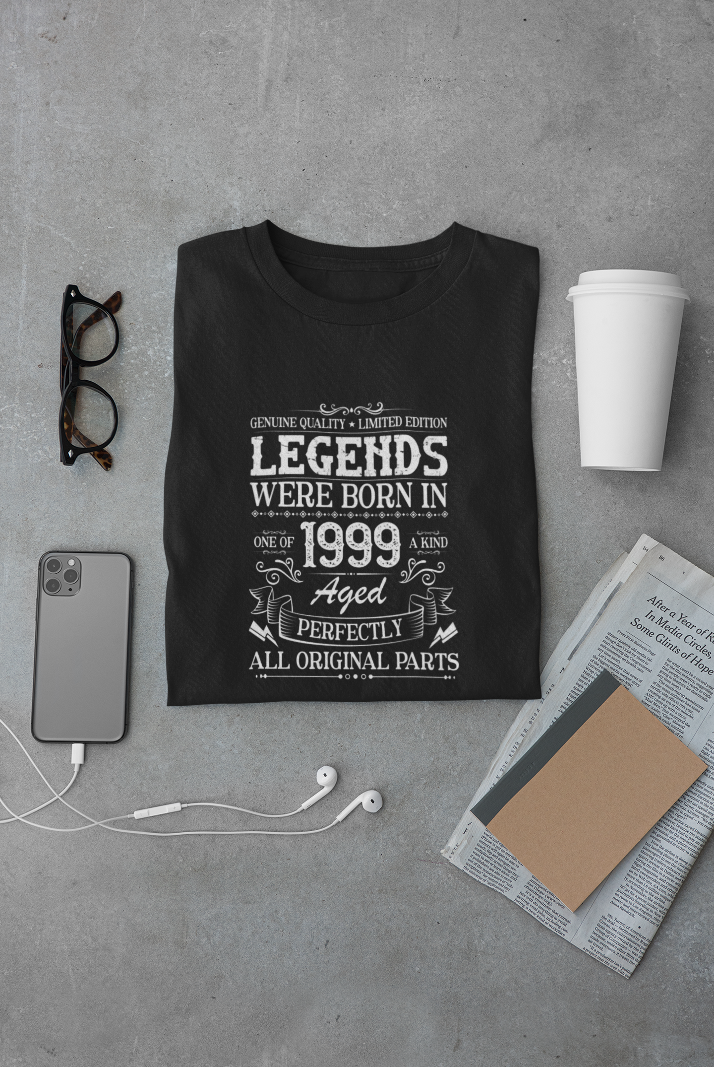 Legends were Born in 1999, Aged Perfectly Limited Edition Regular T-shirt