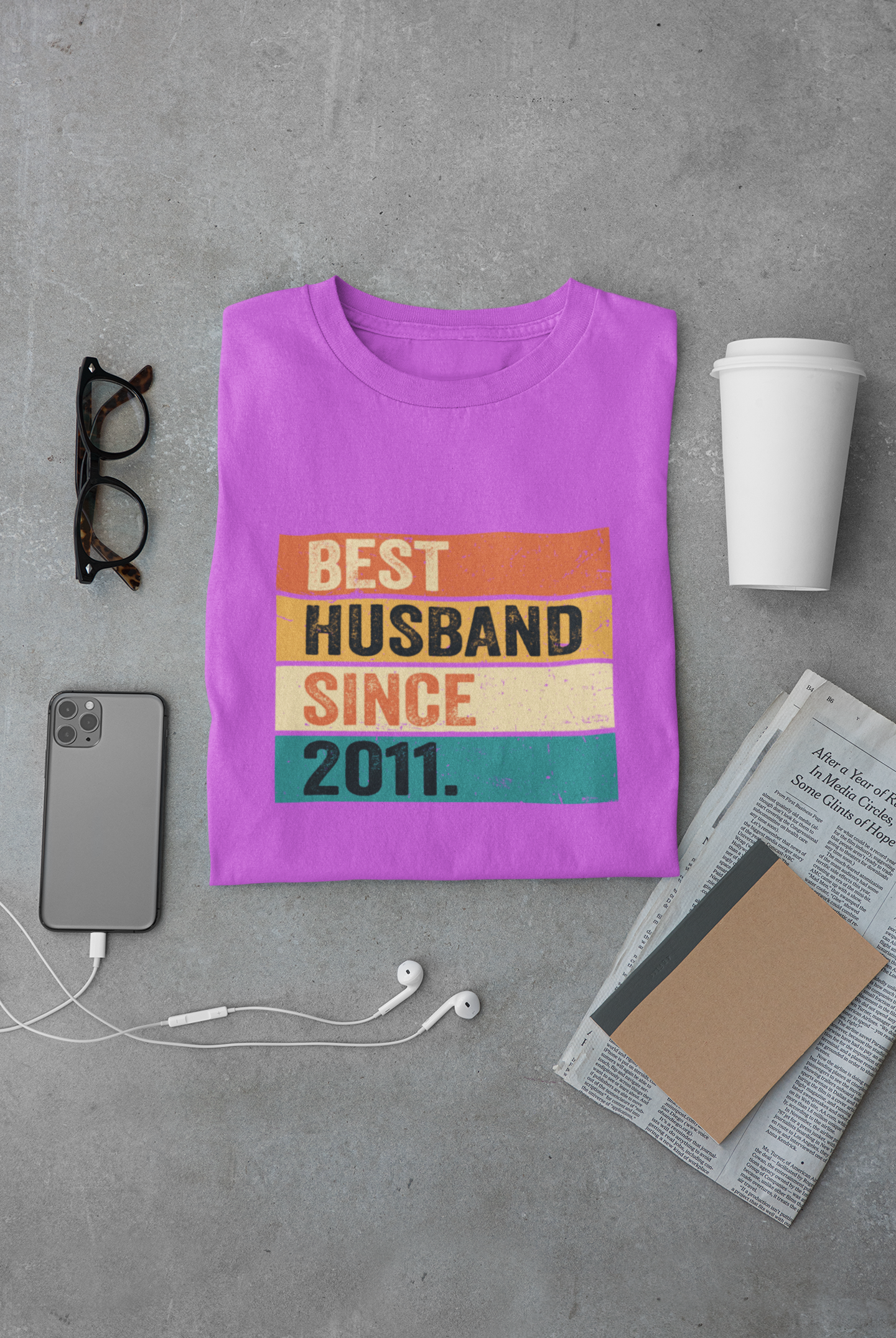 Best Husband Since 2011 Exclusive Limited Edition Regular Classic T-shirt