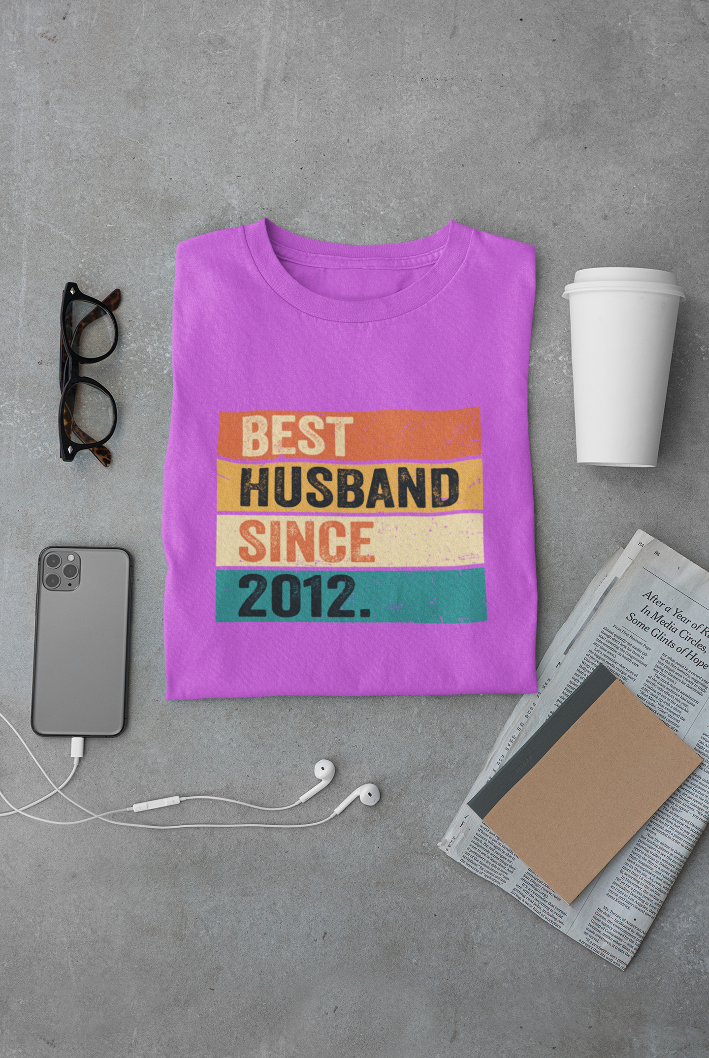 Best Husband Since 2012 Exclusive Limited Edition Regular Classic T-shirt