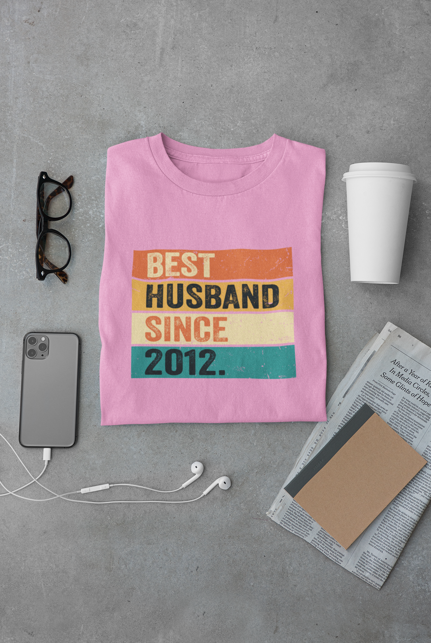 Best Husband Since 2012 Exclusive Limited Edition Regular Classic T-shirt