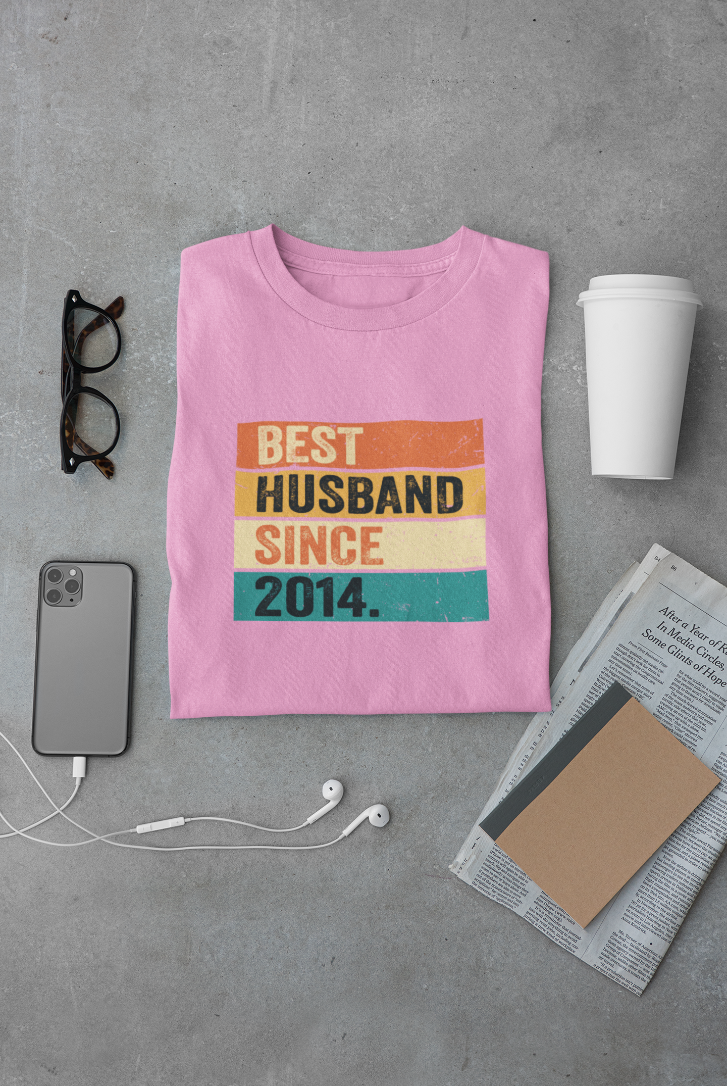 Best Husband Since 2014 Exclusive Limited Edition Regular Classic T-shirt