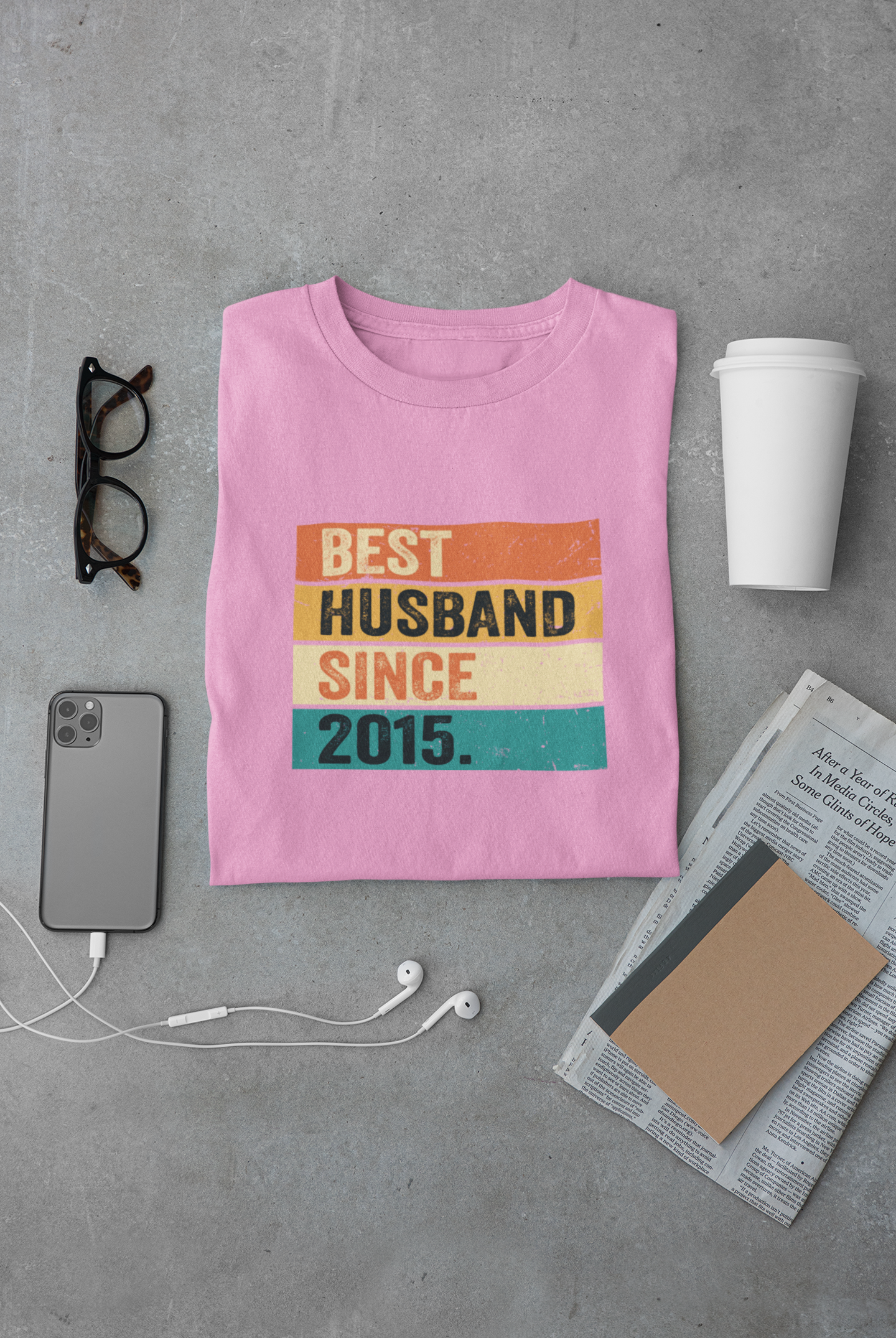 Best Husband Since 2015 Exclusive Limited Edition Regular Classic T-shirt