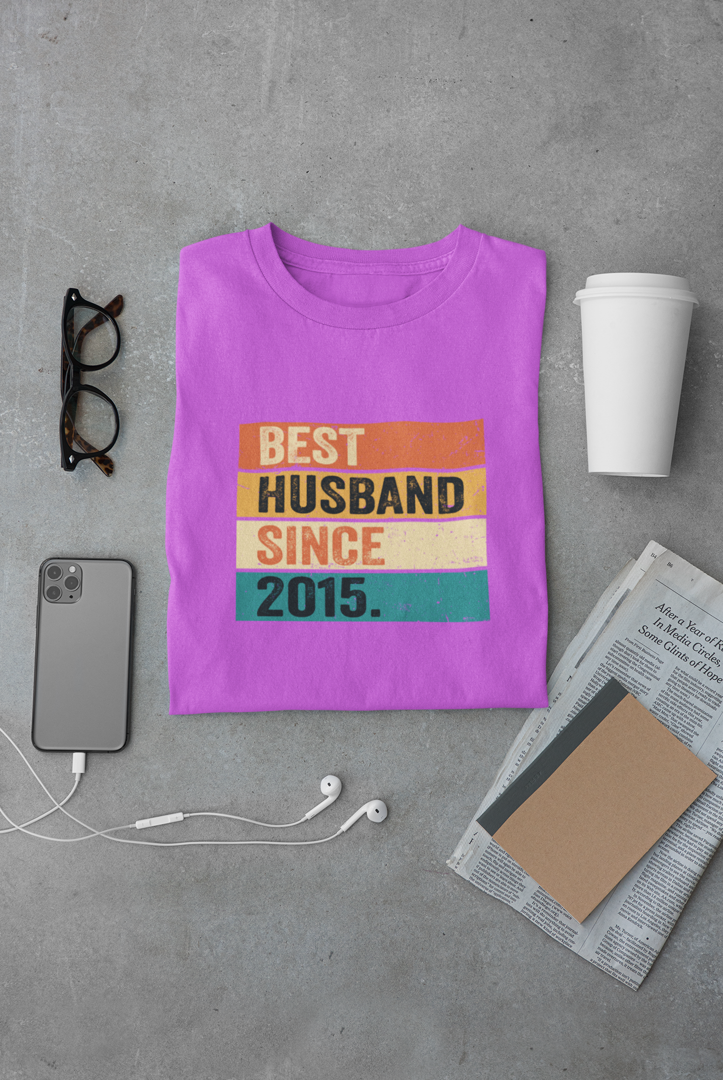 Best Husband Since 2015 Exclusive Limited Edition Regular Classic T-shirt