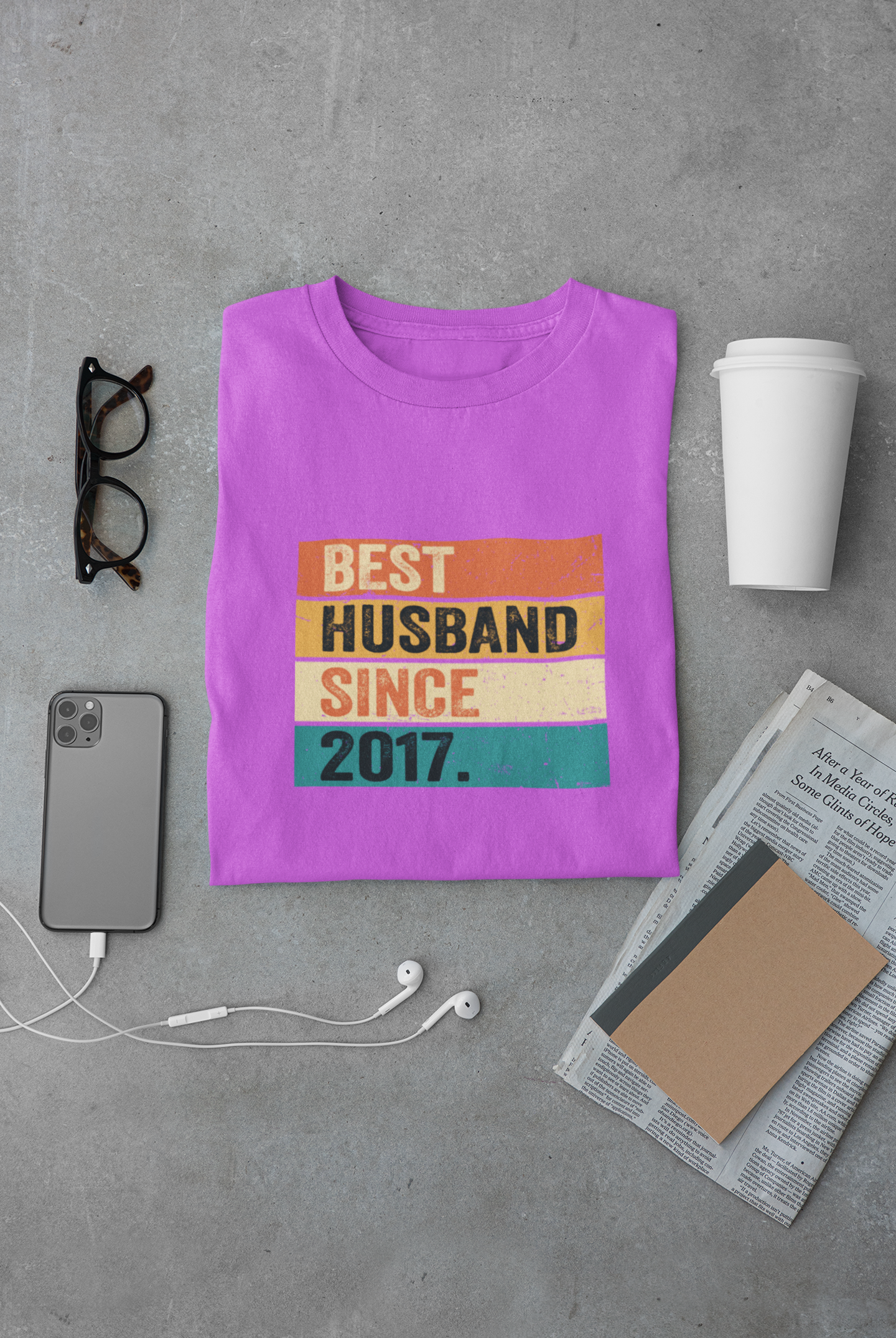 Best Husband Since 2017 Exclusive Limited Edition Regular Classic T-shirt