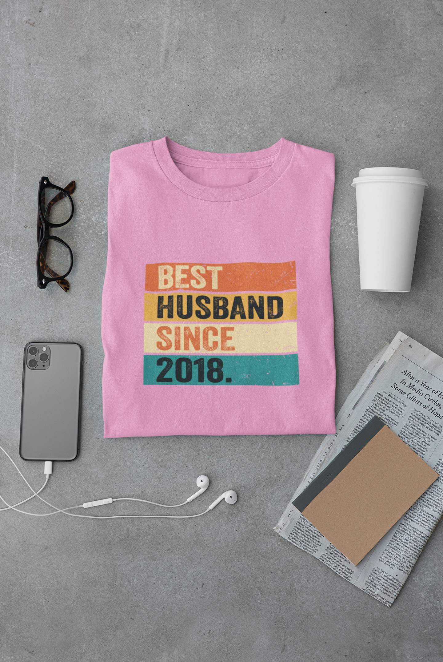 Best Husband Since 2018 Exclusive Limited Edition Regular Classic T-shirt