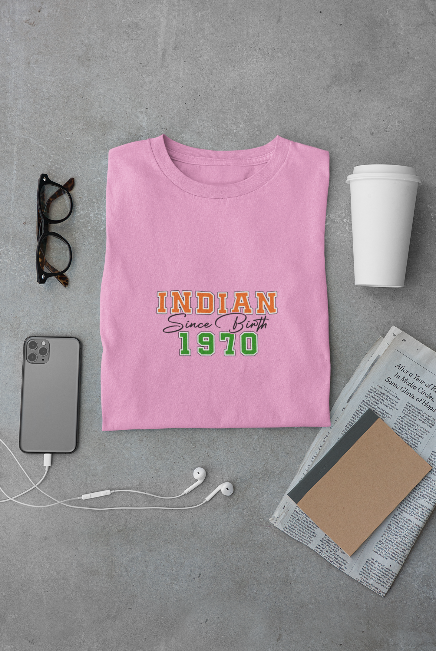 Indian Since Birth 1970 Limited Edition Exclusive T-shirt