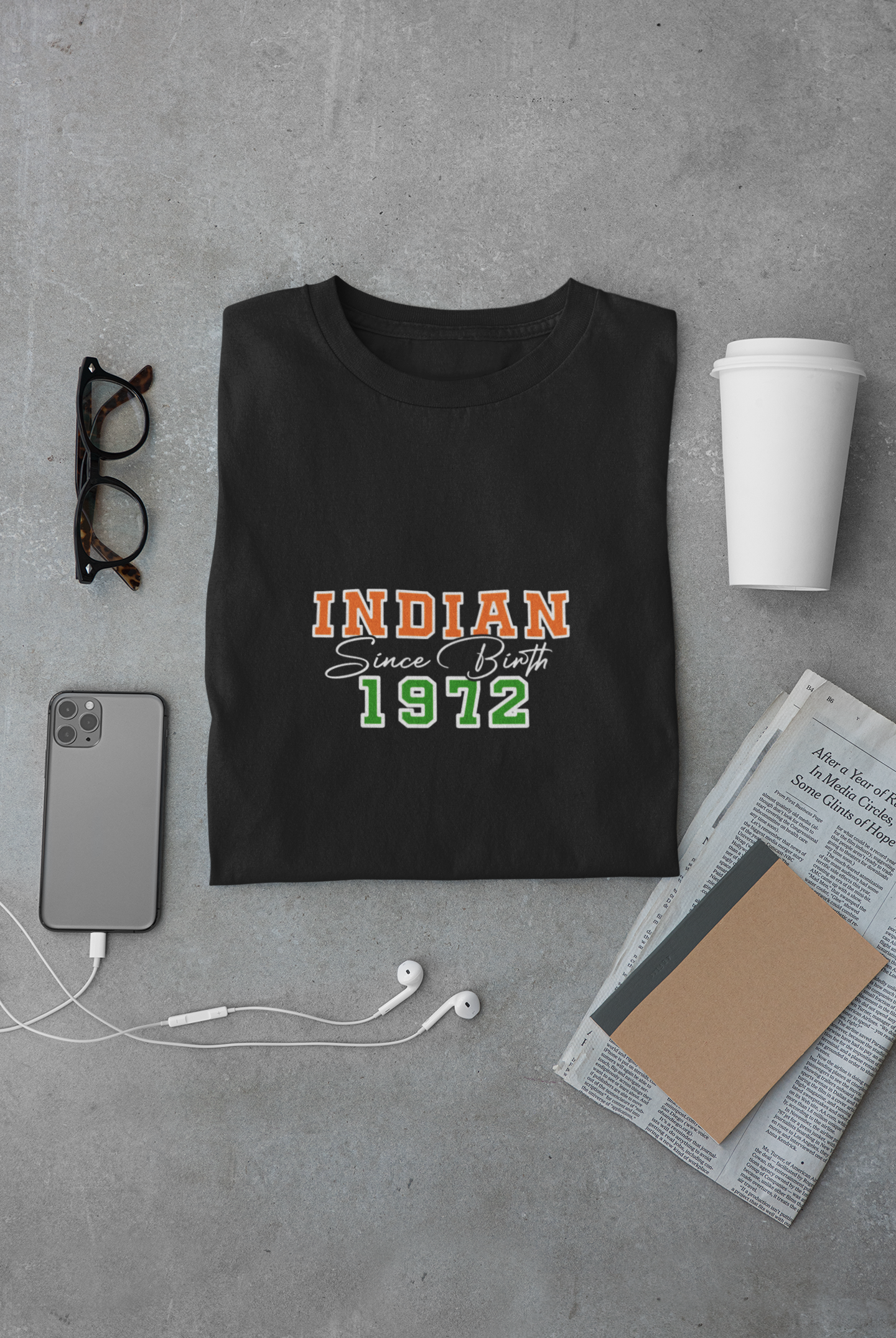 Indian Since Birth 1972 Limited Edition Exclusive T-shirt