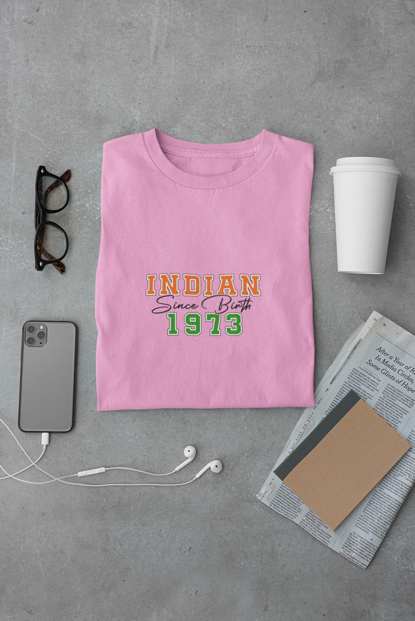 Indian Since Birth 1973 Limited Edition Exclusive T-shirt