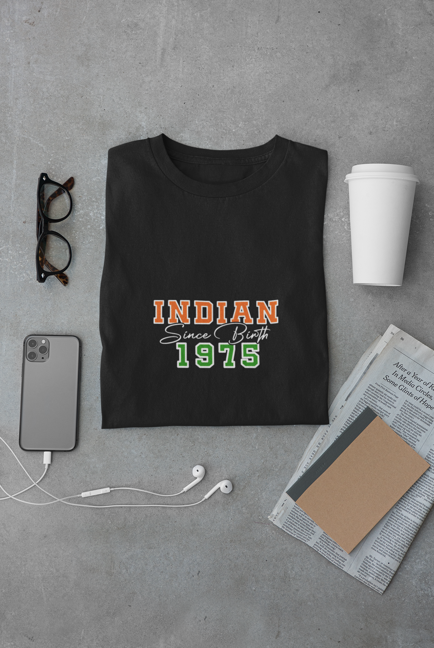 Indian Since Birth 1975 Limited Edition Exclusive T-shirt