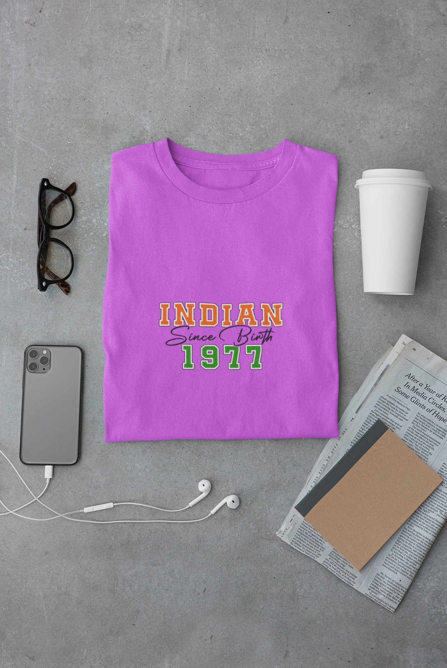 Indian Since Birth 1977 Limited Edition Exclusive T-shirt