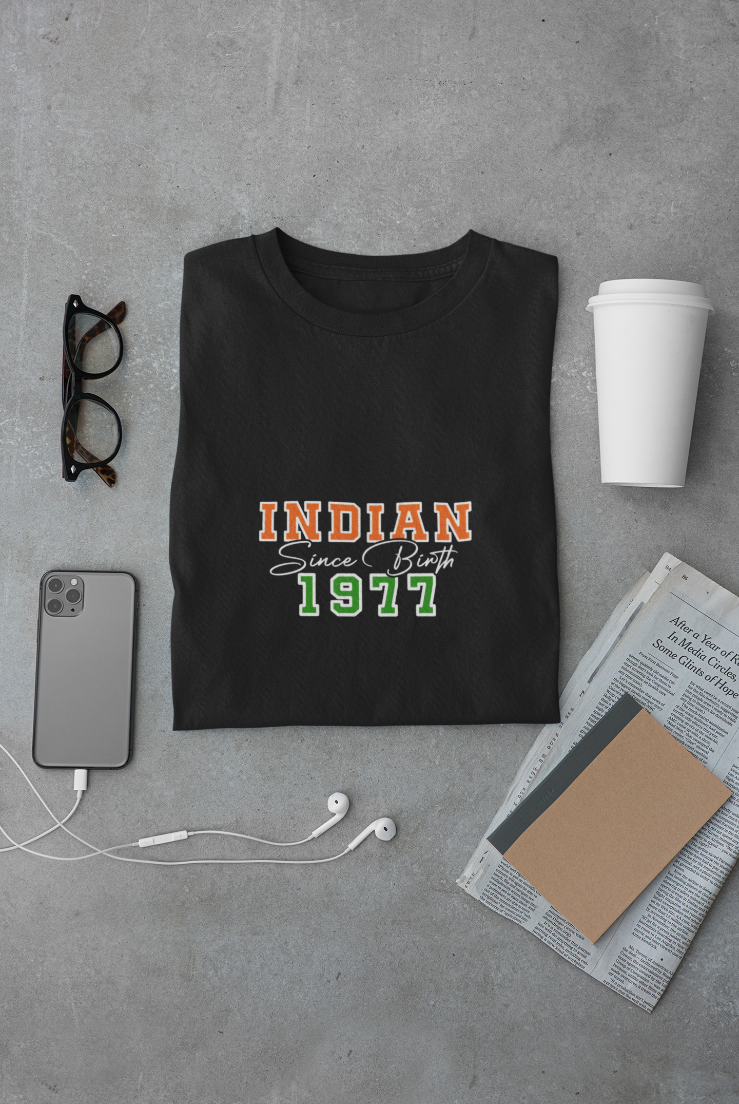 Indian Since Birth 1977 Limited Edition Exclusive T-shirt