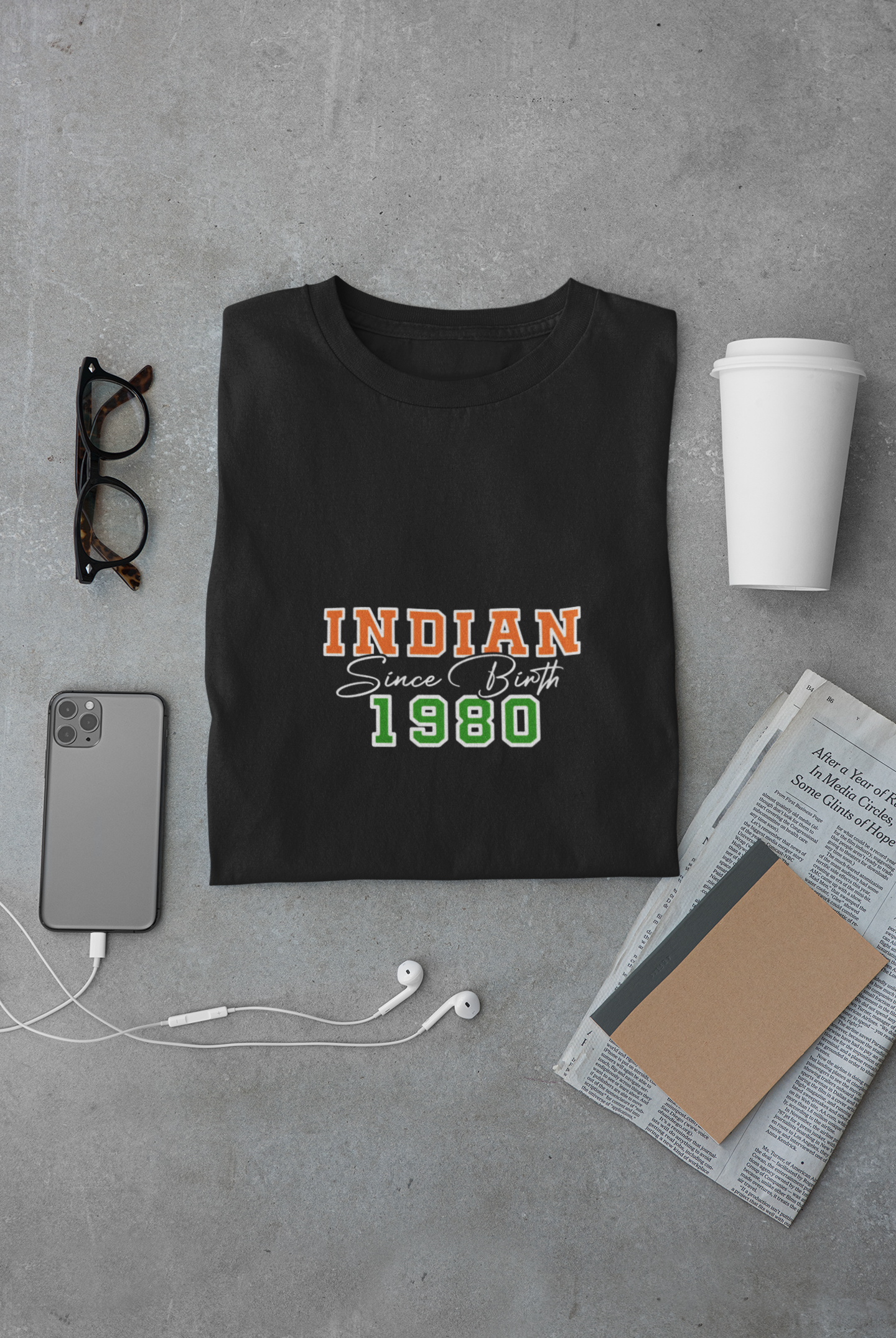 Indian Since Birth 1980 Limited Edition Exclusive T-shirt