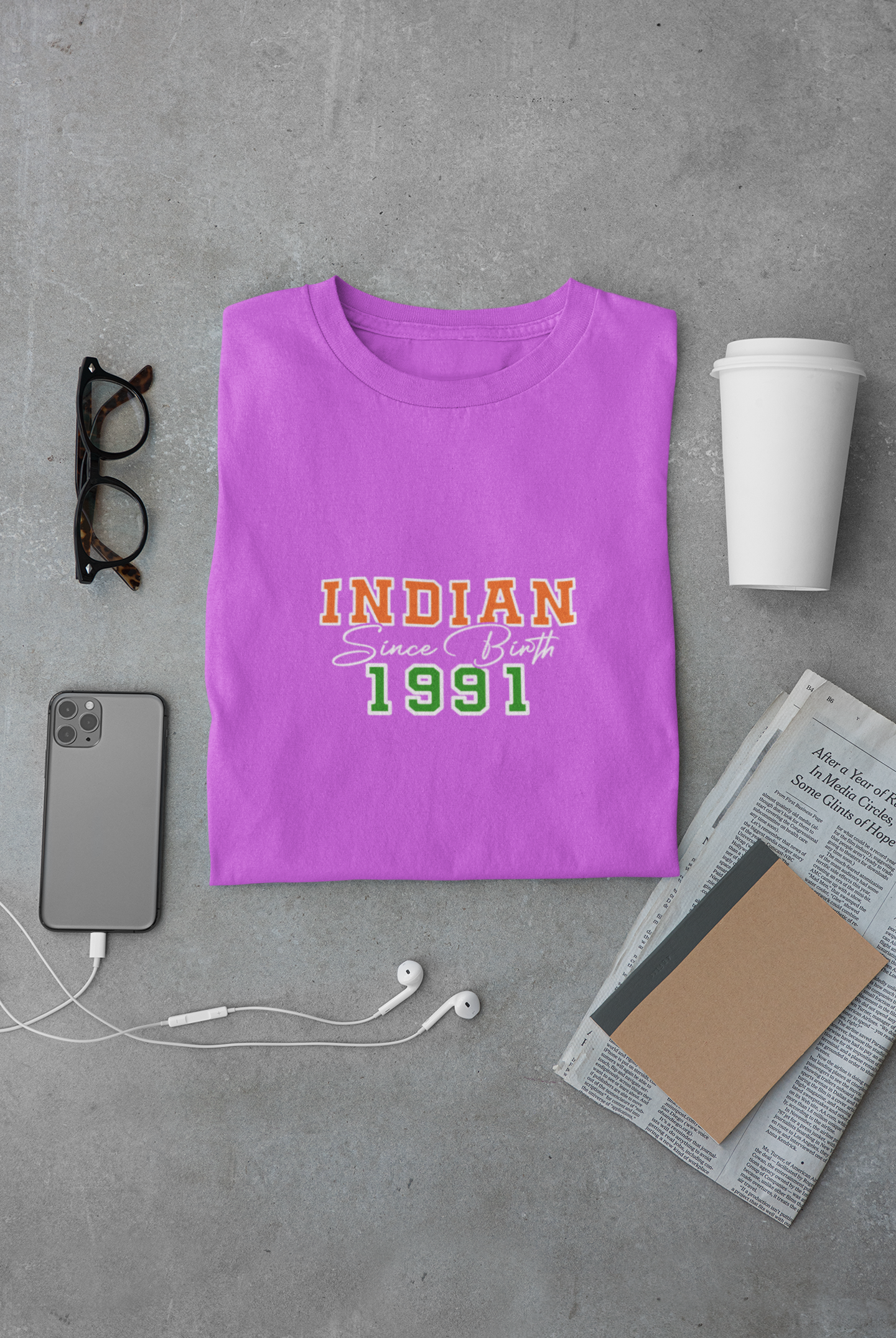 Indian Since Birth 1991 Limited Edition Exclusive T-shirt