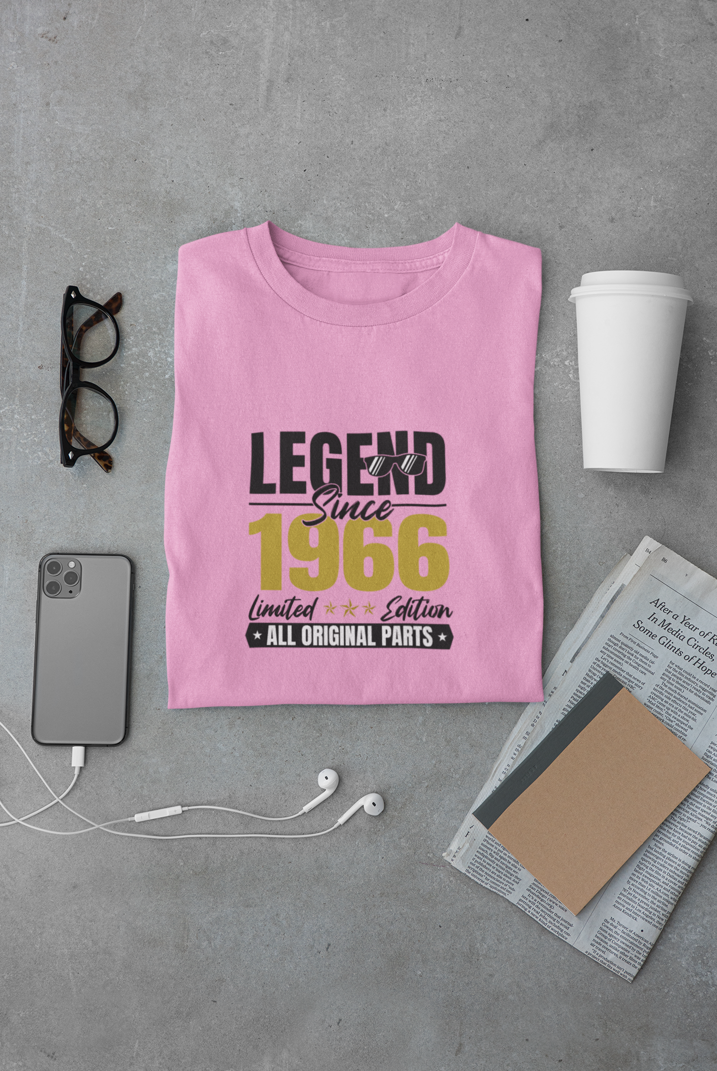 Legend Since 1966 Limited Edition Regular Classic Unisex T-shirt