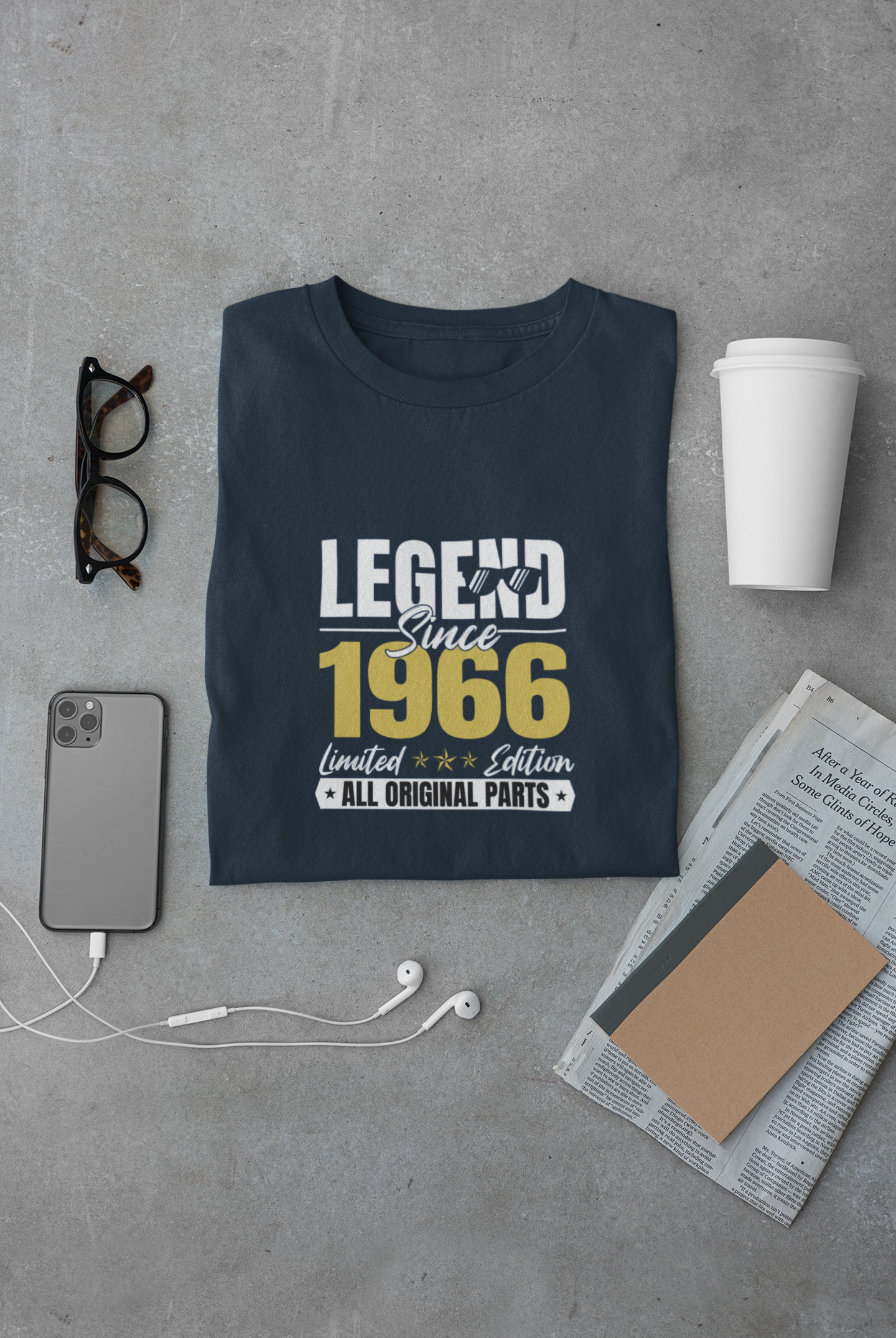 Legend Since 1966 Limited Edition Regular Classic Unisex T-shirt