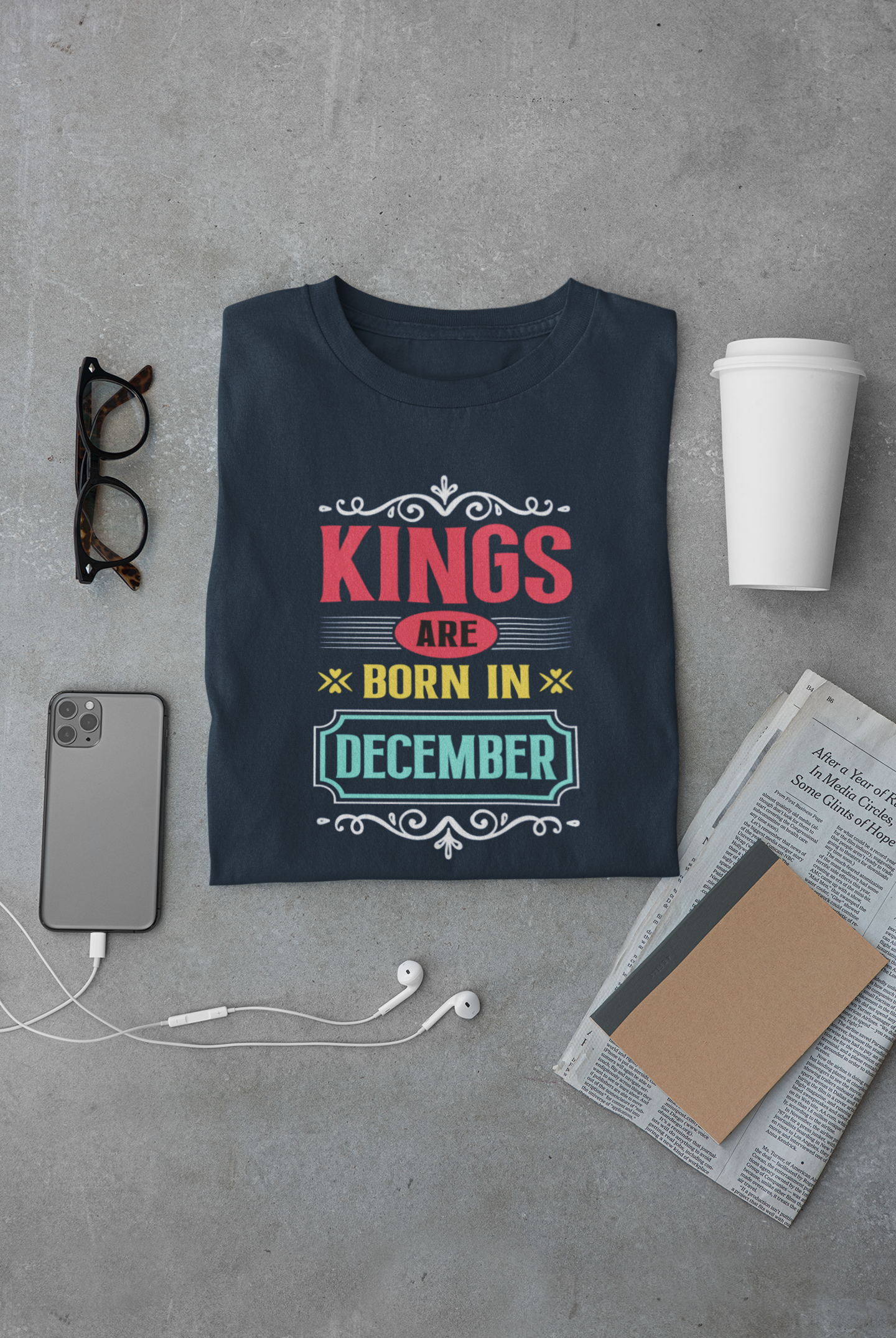 Kings are born in December Limited Edition T-shirt