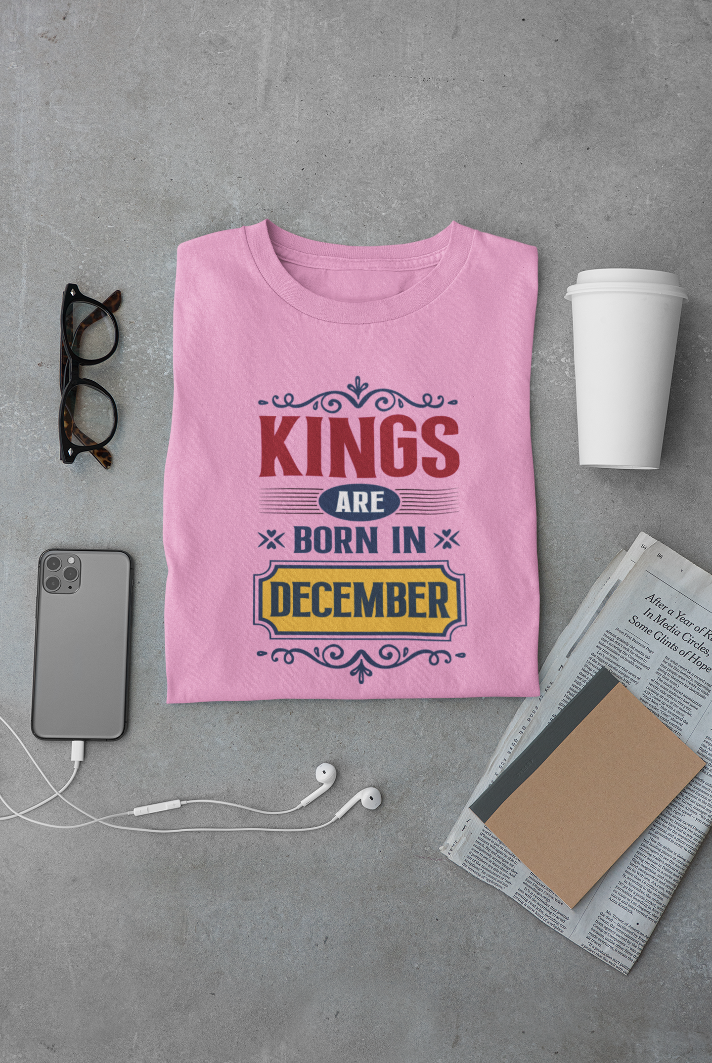 Kings are born in December Limited Edition T-shirt