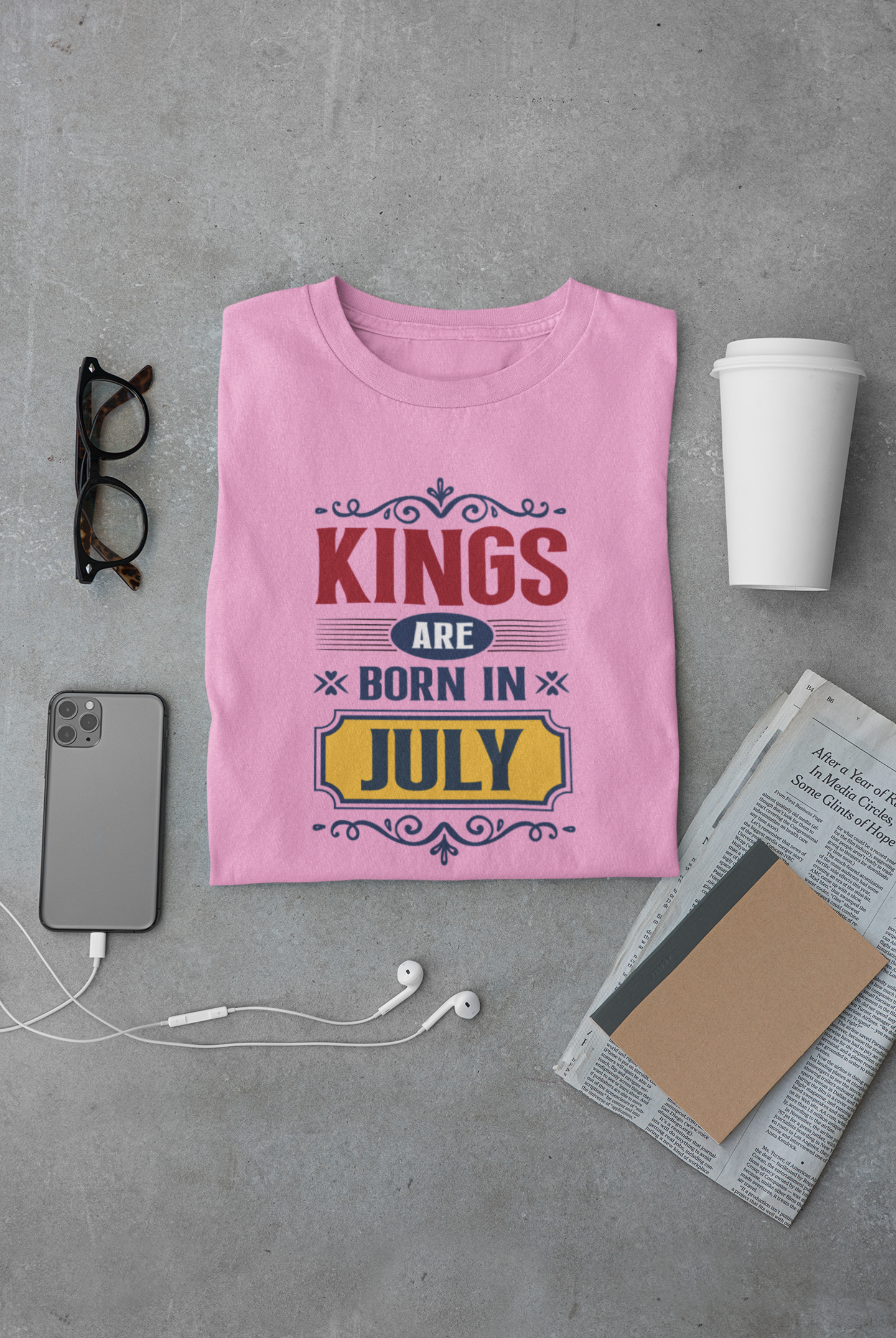 Kings are born in July Limited Edition T-shirt