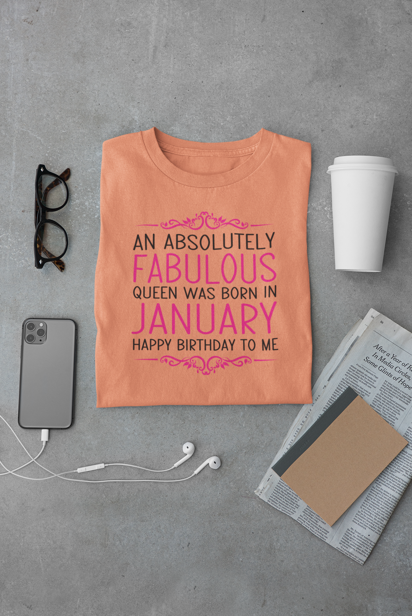 An Absolutely Fablous Queen Was Born In January