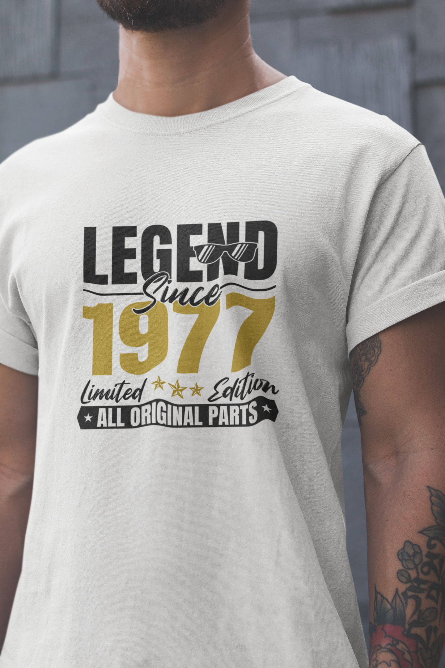 Legend Since 1977 Limited Edition Regular Classic Unisex T-shirt