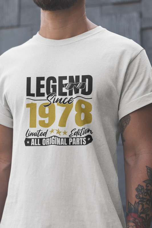 Legend Since 1978 Limited Edition Regular Classic Unisex T-shirt