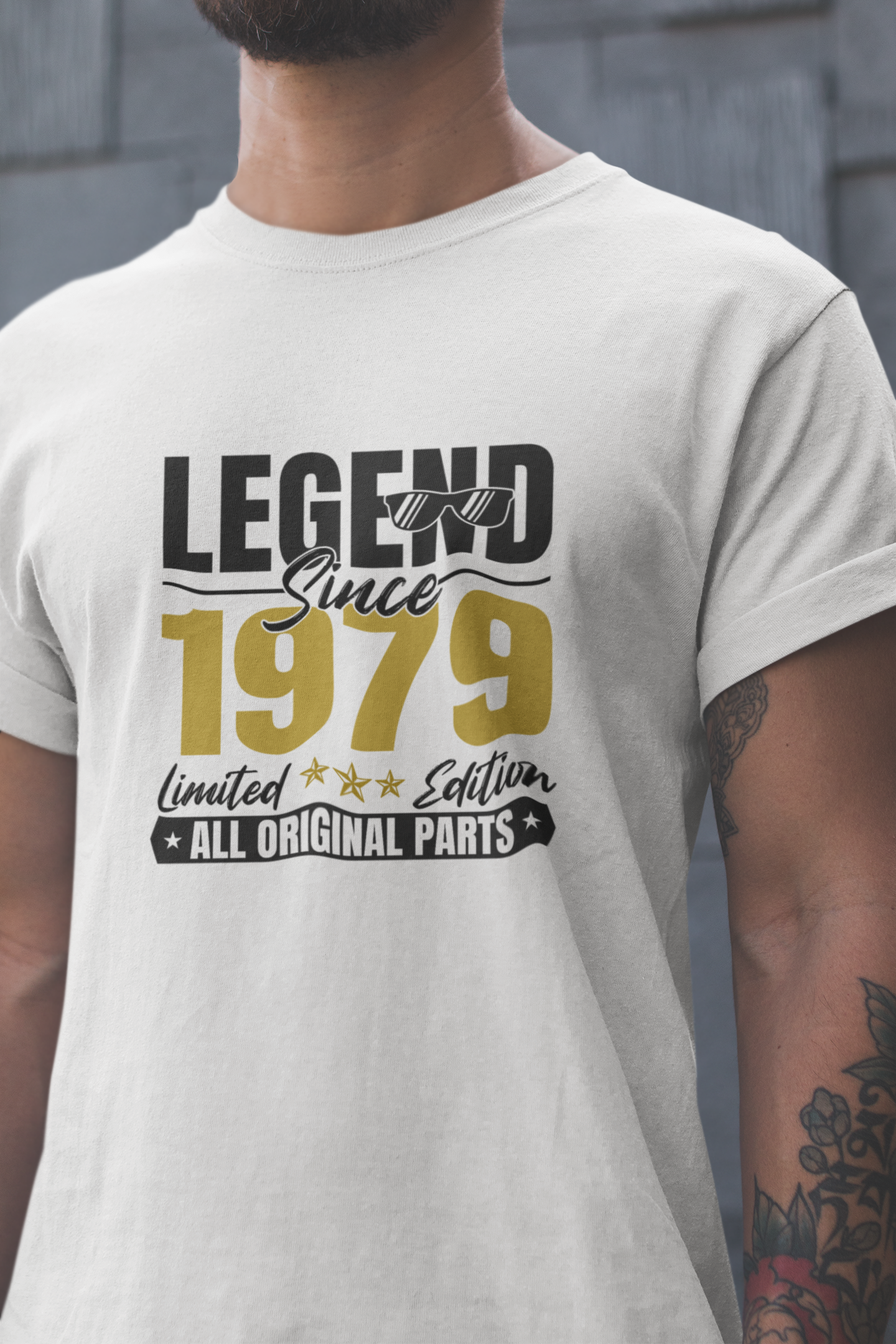 Legend Since 1979 Limited Edition Regular Classic Unisex T-shirt