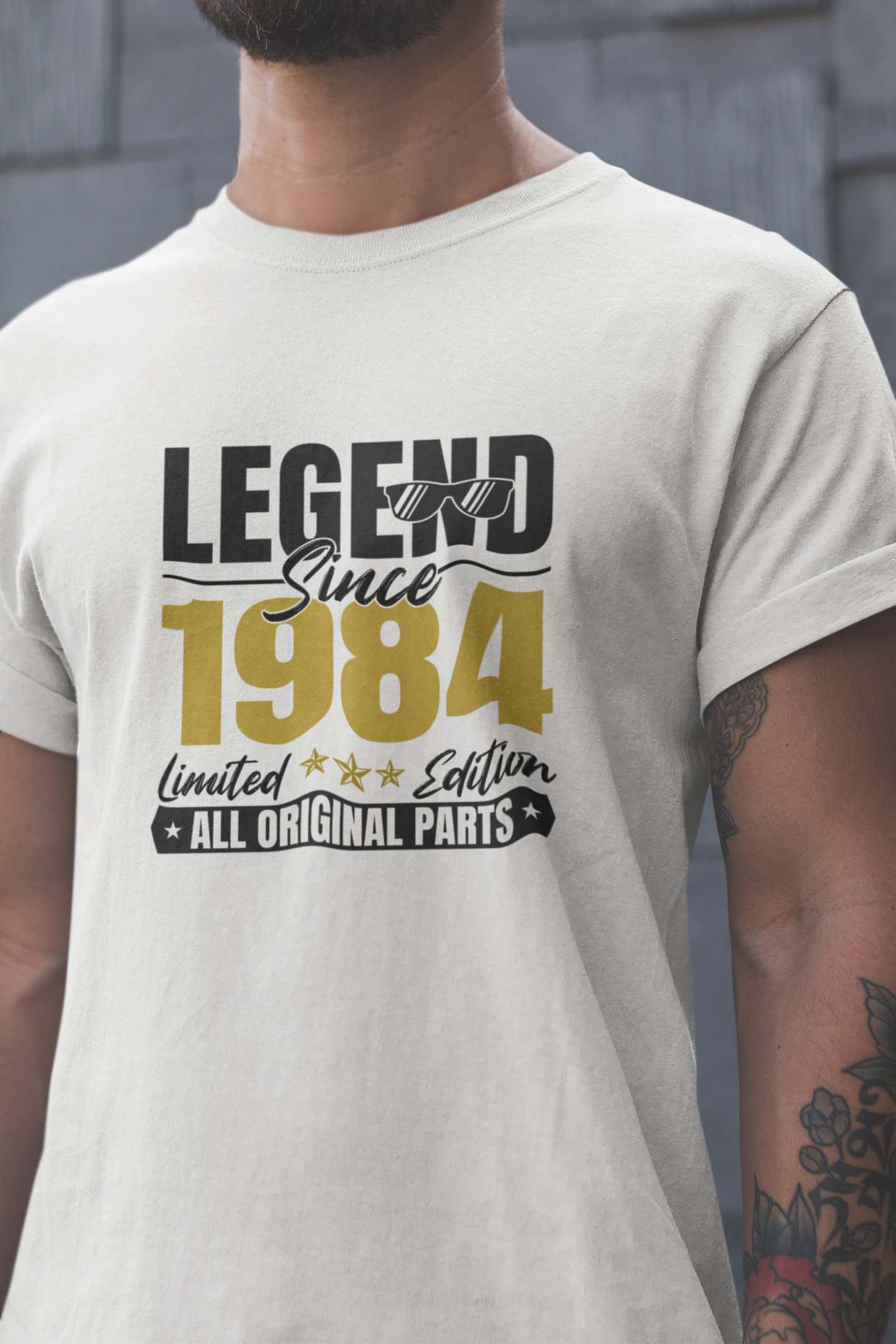 Legend Since 1984 Limited Edition Regular Classic Unisex T-shirt