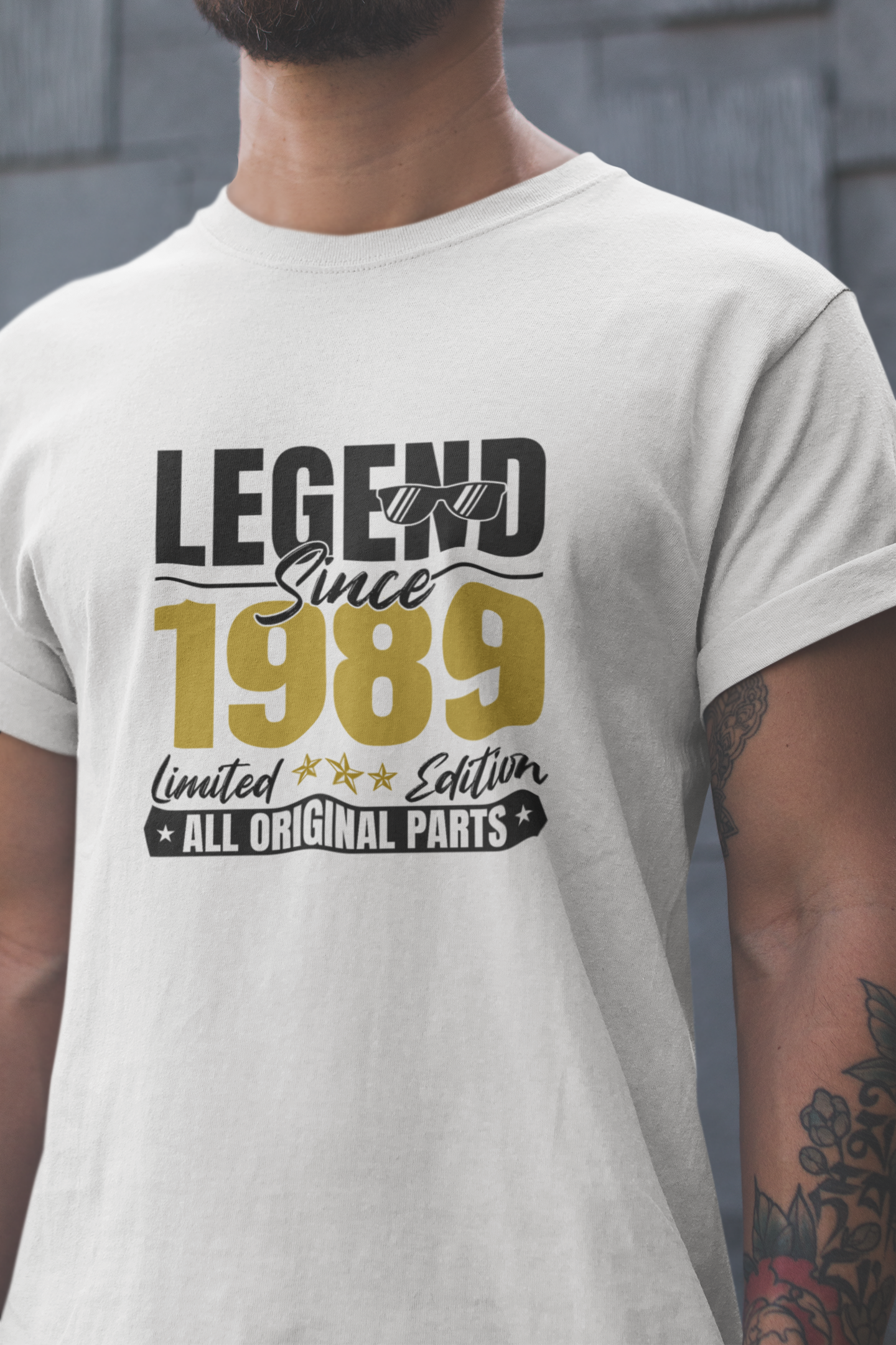 Legend Since 1989 Limited Edition Regular Classic Unisex T-shirt