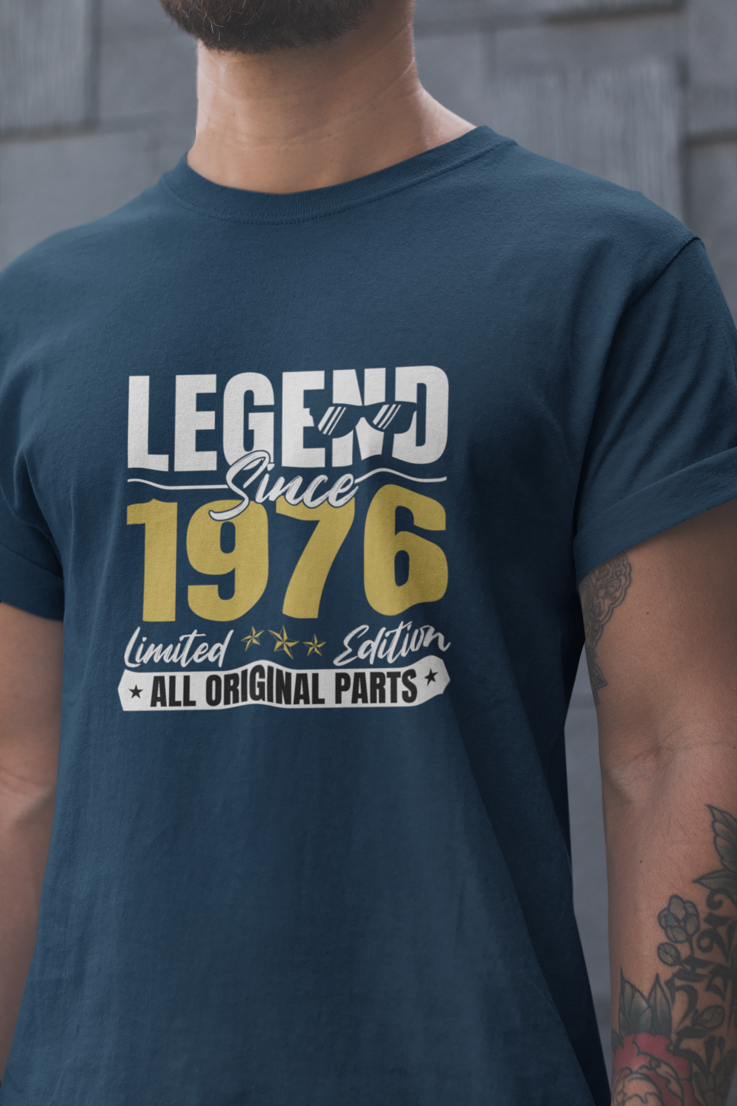 Legend Since 1976 Limited Edition Regular Classic Unisex T-shirt