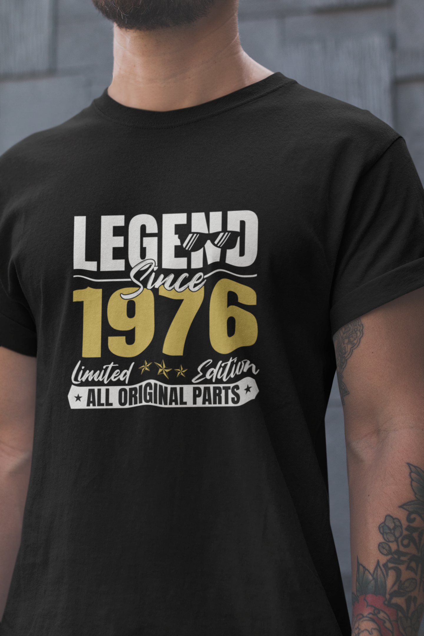 Legend Since 1976 Limited Edition Regular Classic Unisex T-shirt