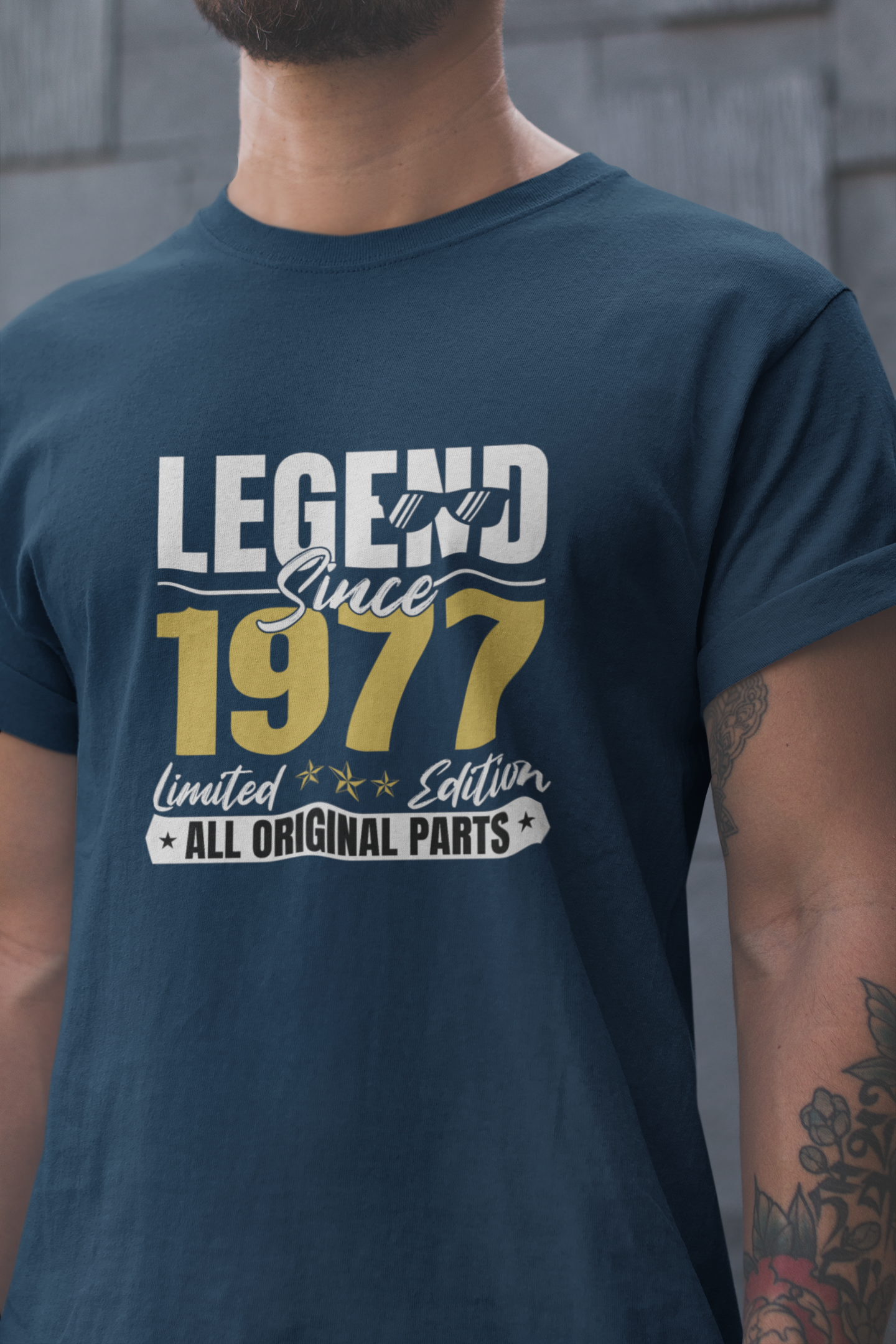 Legend Since 1977 Limited Edition Regular Classic Unisex T-shirt