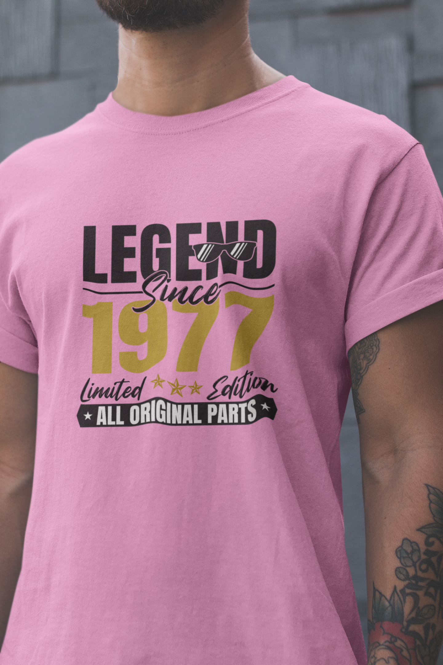 Legend Since 1977 Limited Edition Regular Classic Unisex T-shirt