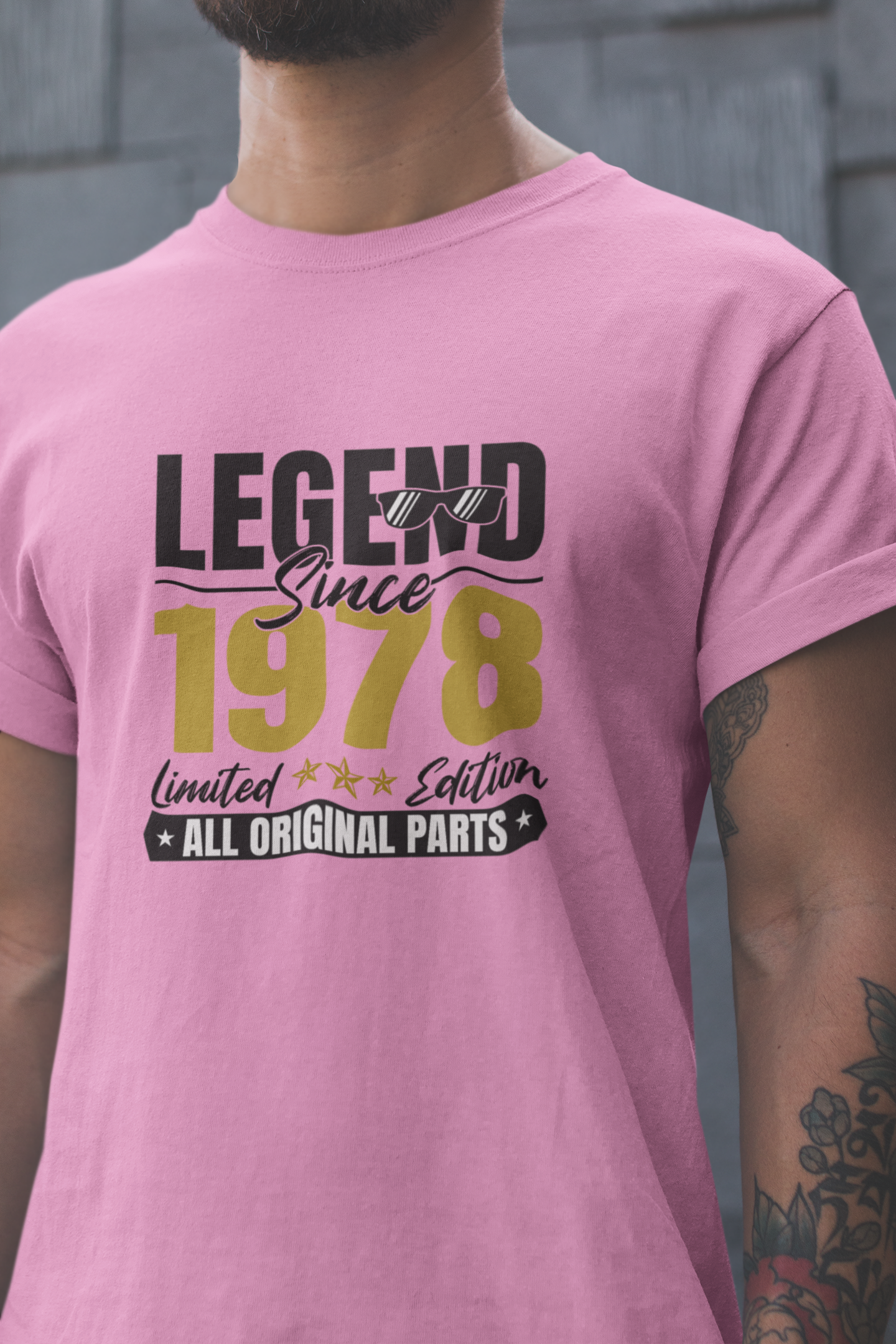 Legend Since 1978 Limited Edition Regular Classic Unisex T-shirt