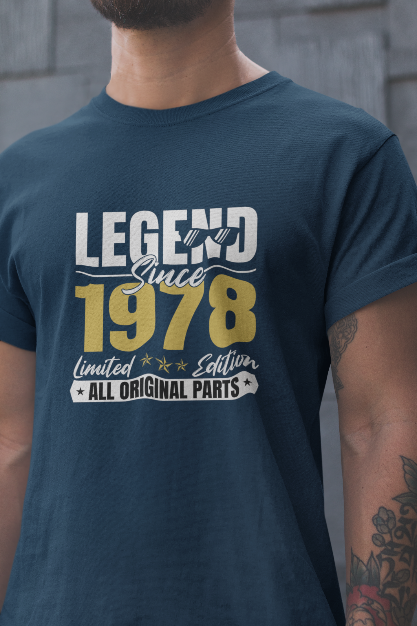 Legend Since 1978 Limited Edition Regular Classic Unisex T-shirt