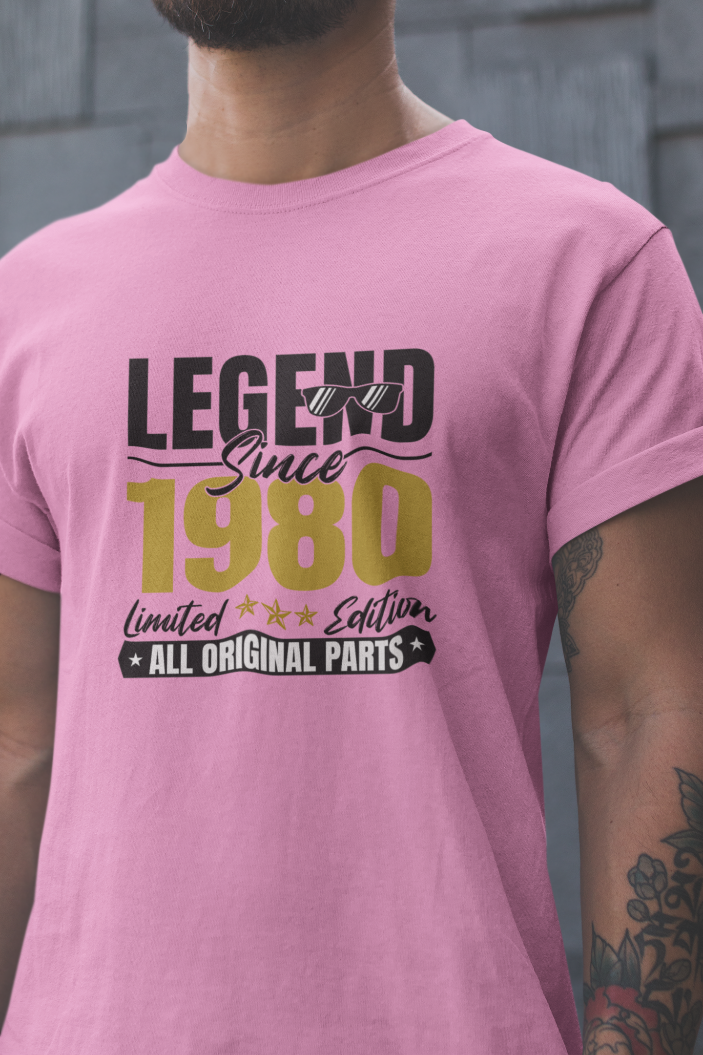 Legend Since 1980 Limited Edition Regular Classic Unisex T-shirt