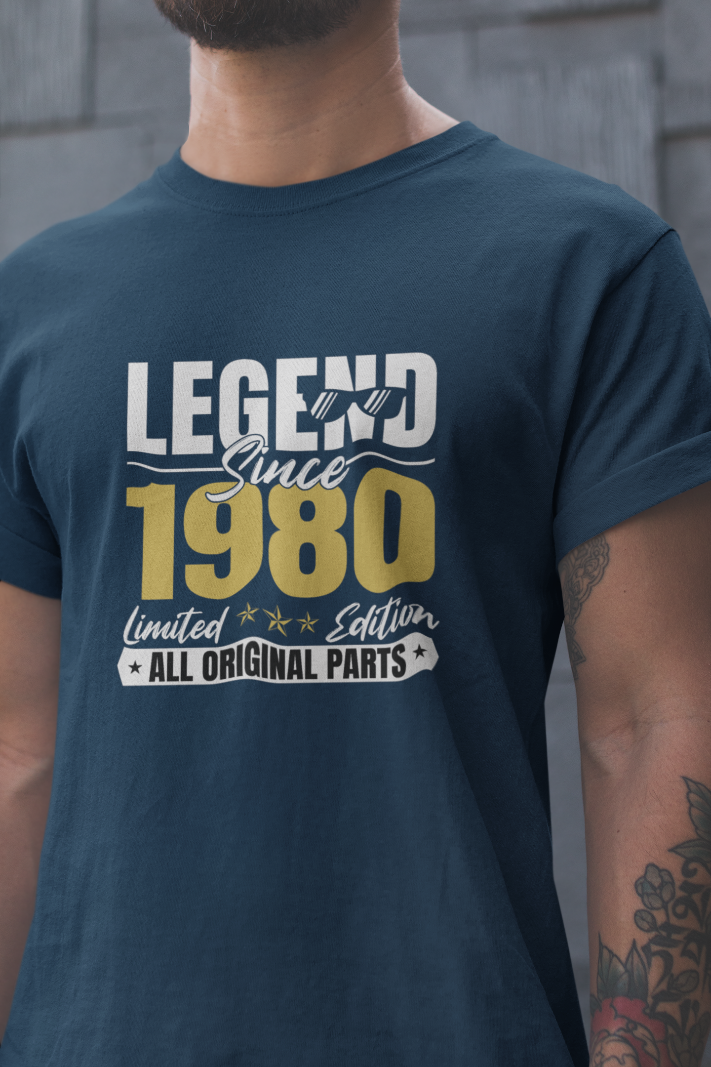 Legend Since 1980 Limited Edition Regular Classic Unisex T-shirt