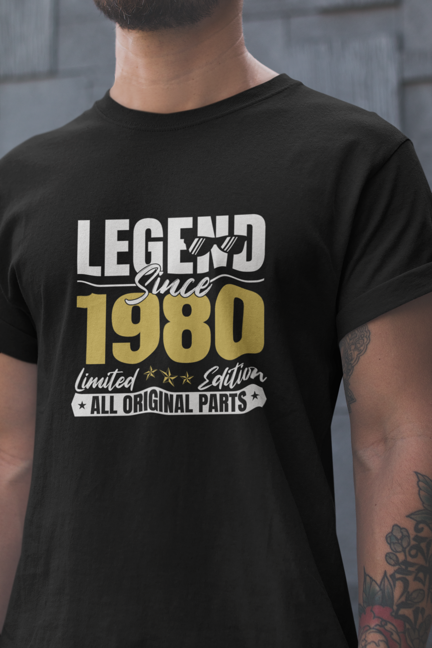 Legend Since 1980 Limited Edition Regular Classic Unisex T-shirt