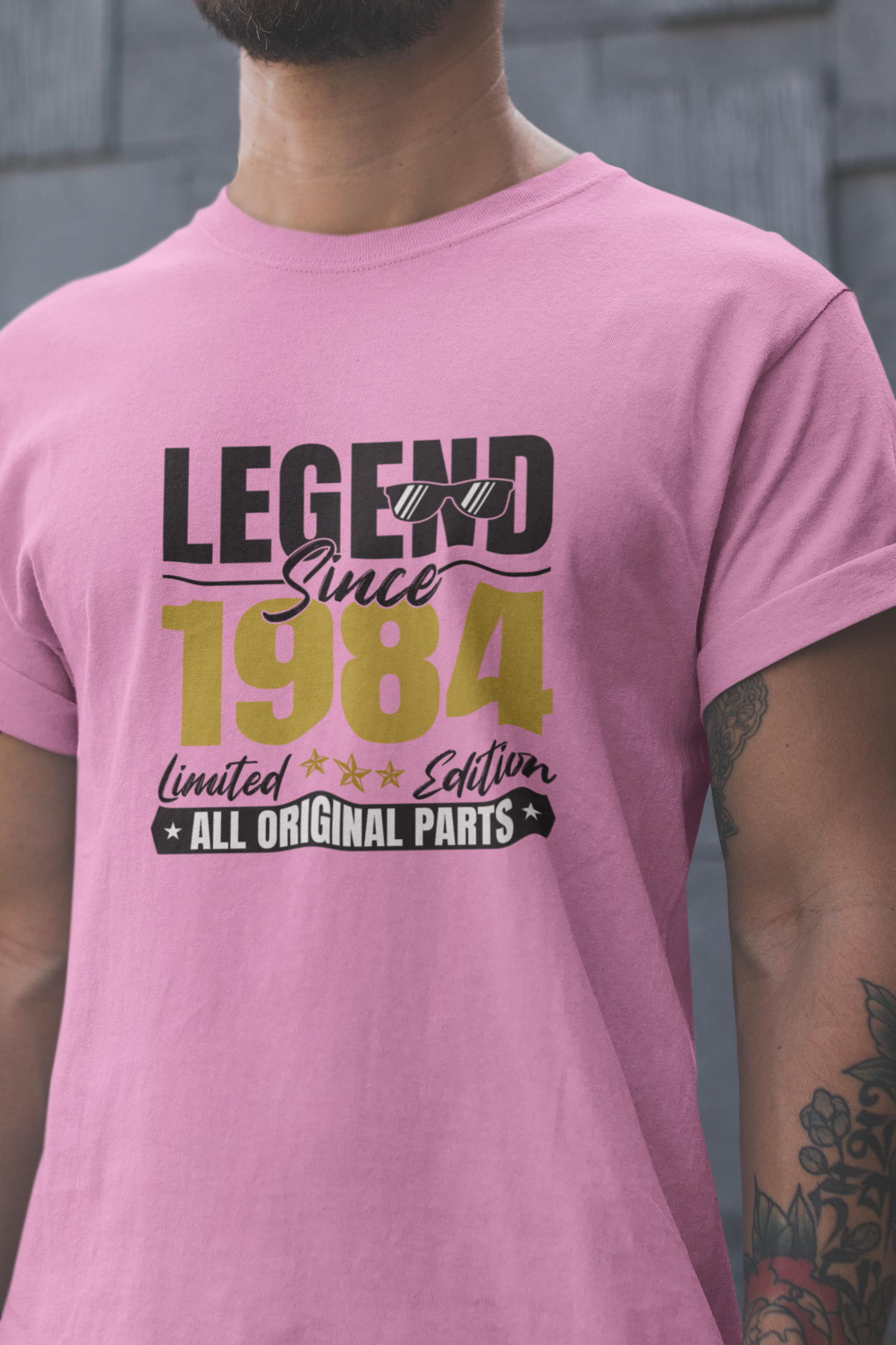 Legend Since 1984 Limited Edition Regular Classic Unisex T-shirt