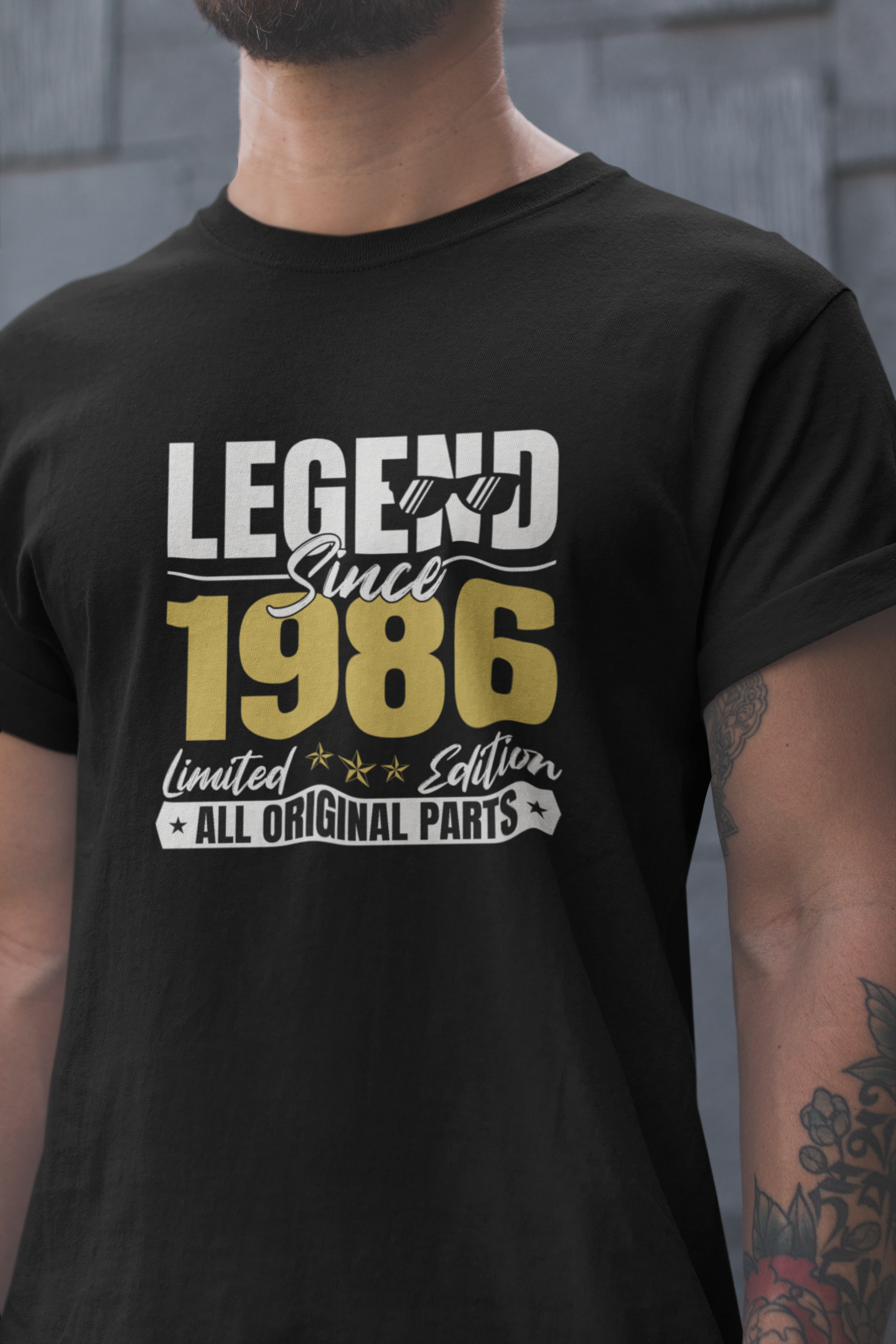 Legend Since 1986 Limited Edition Regular Classic Unisex T-shirt