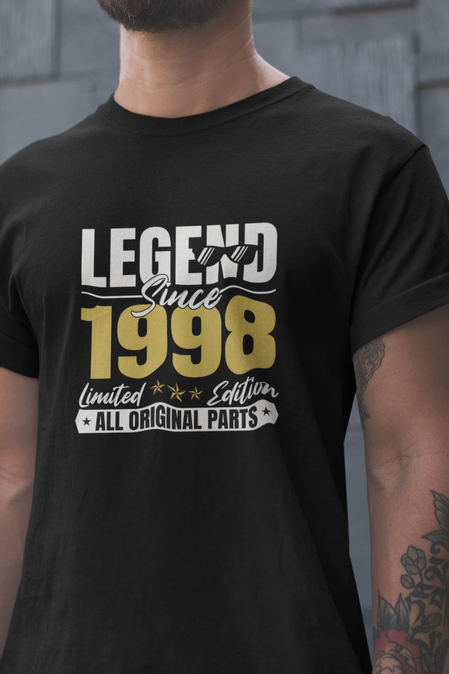 Legend Since 1998 Limited Edition Regular Classic Unisex T-shirt