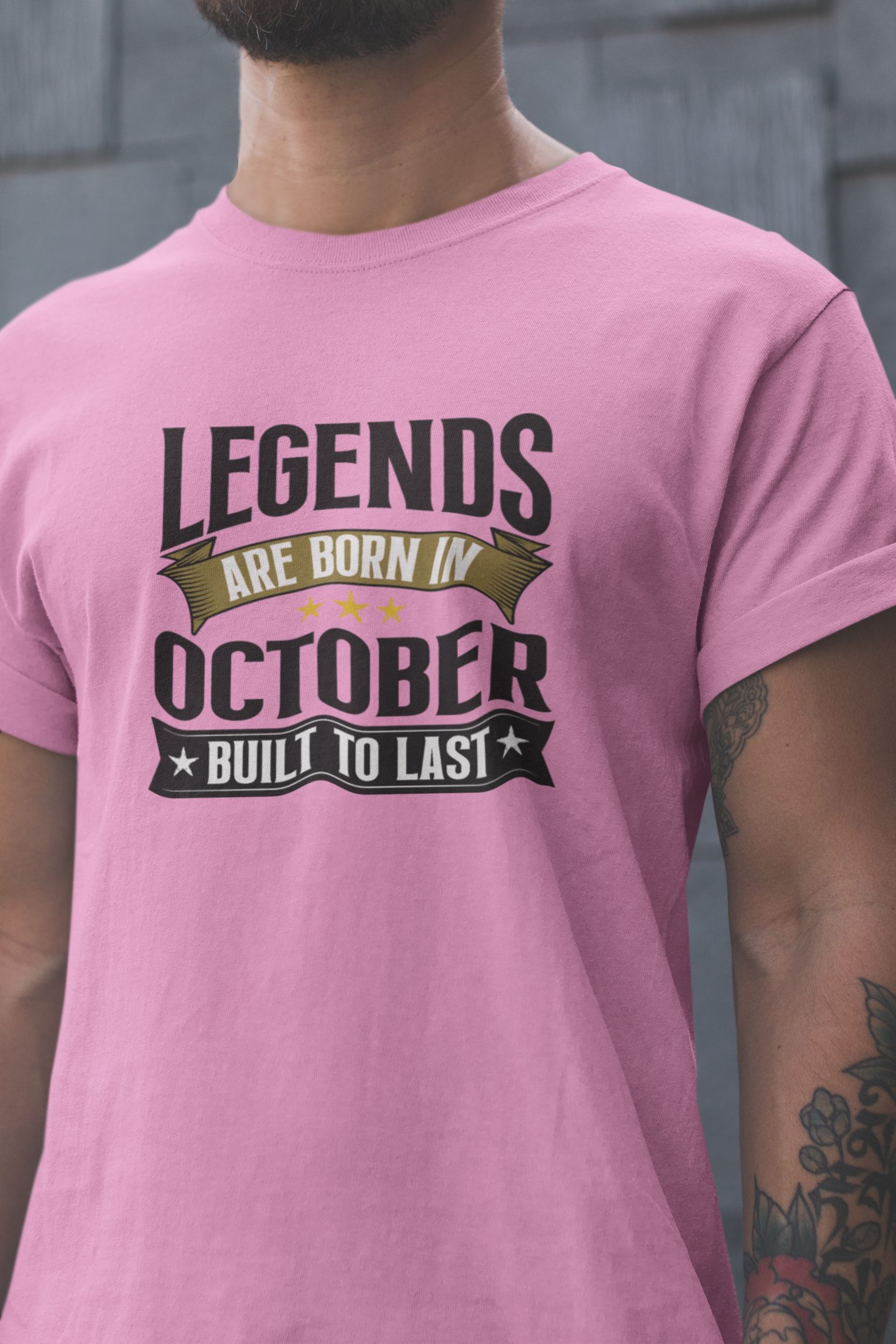 Legend are Born in October Regular Classic Unisex T-shirt