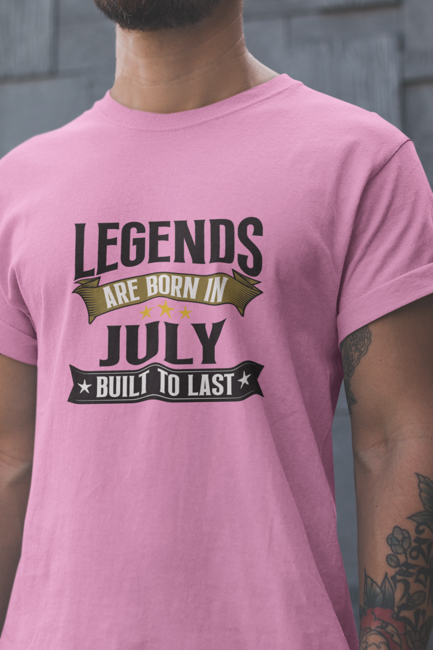 Legend are Born in July Regular Classic Unisex T-shirt