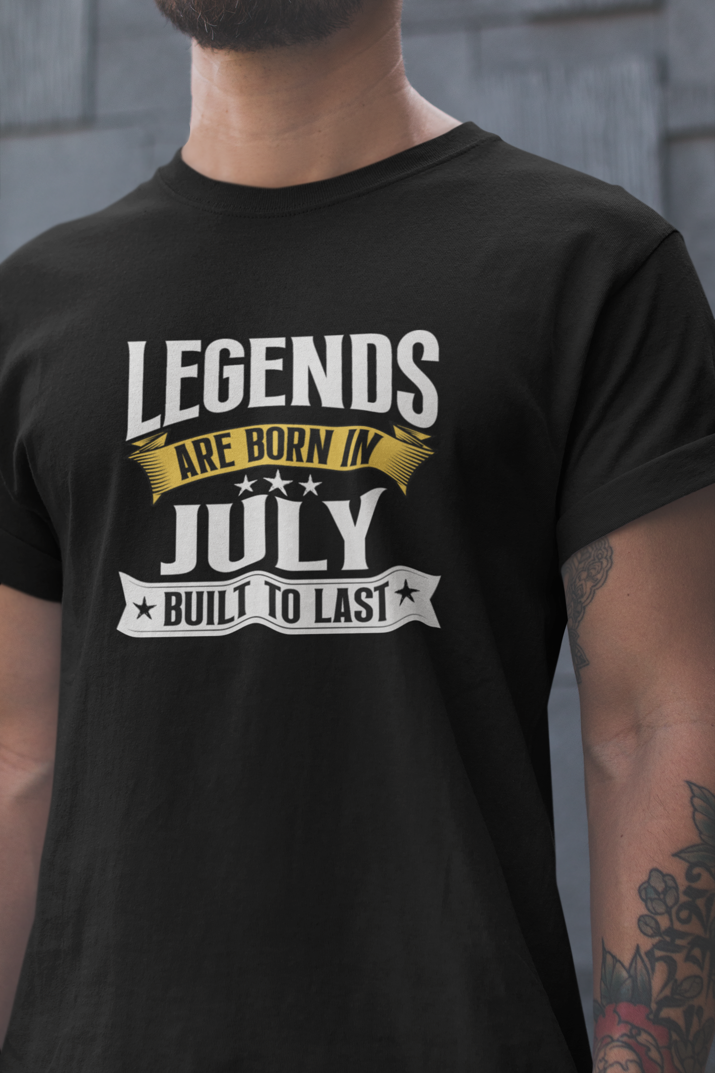 Legend are Born in July Regular Classic Unisex T-shirt