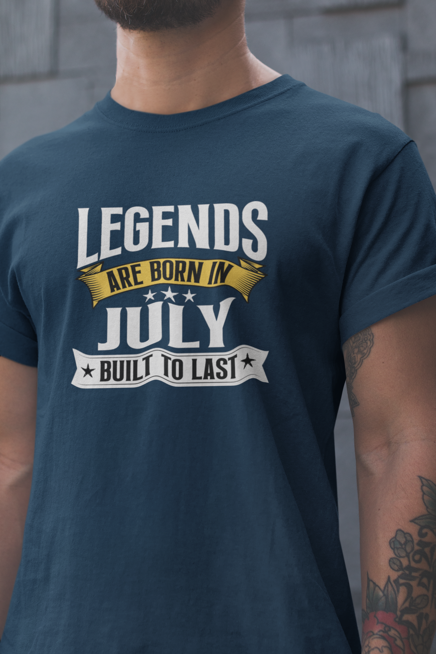 Legend are Born in July Regular Classic Unisex T-shirt