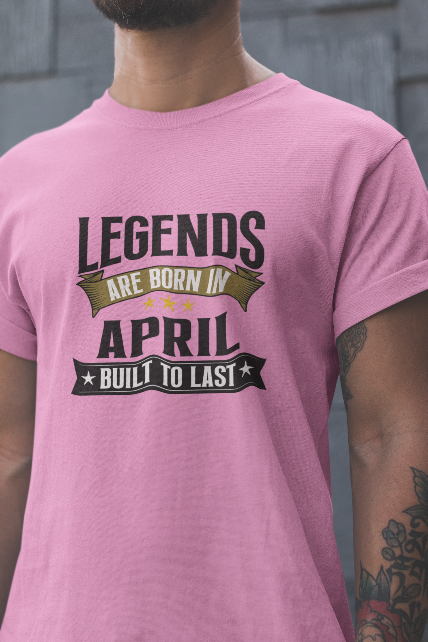 Legend are Born in April Regular Classic Unisex T-shirt