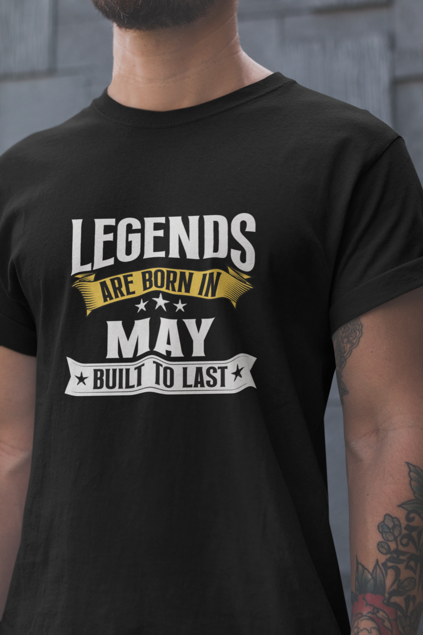 Legend are Born in May Regular Classic Unisex T-shirt