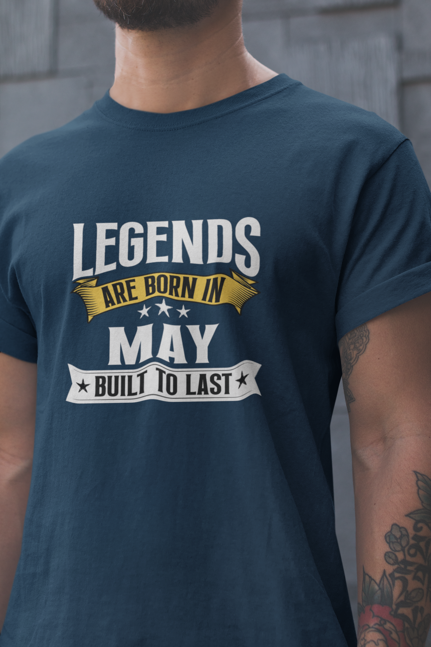 Legend are Born in May Regular Classic Unisex T-shirt